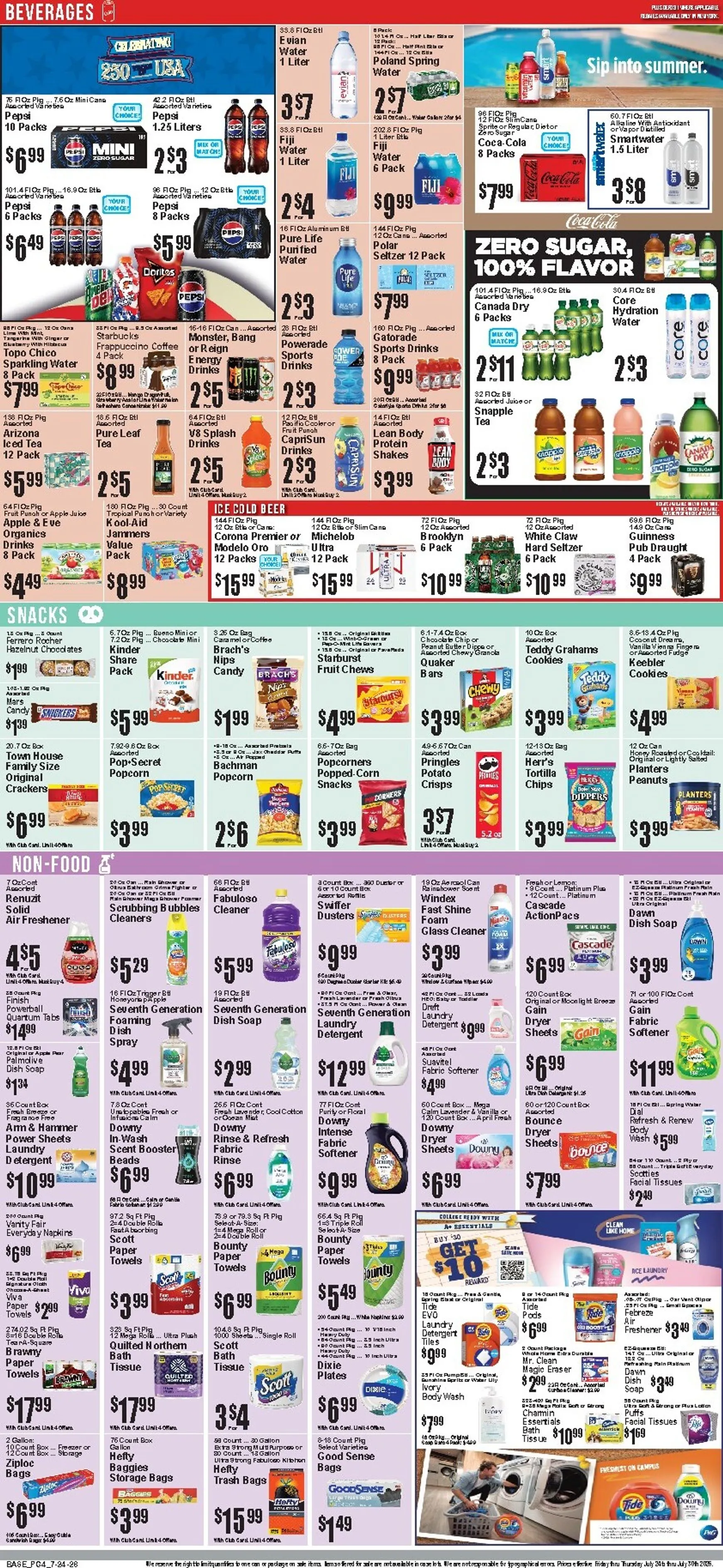 Weekly ad Current Food Universe leaflet valid from Friday 07/24/2026 to Thursday 07/30/2026 from July 24 to July 30 2026 - Page 5