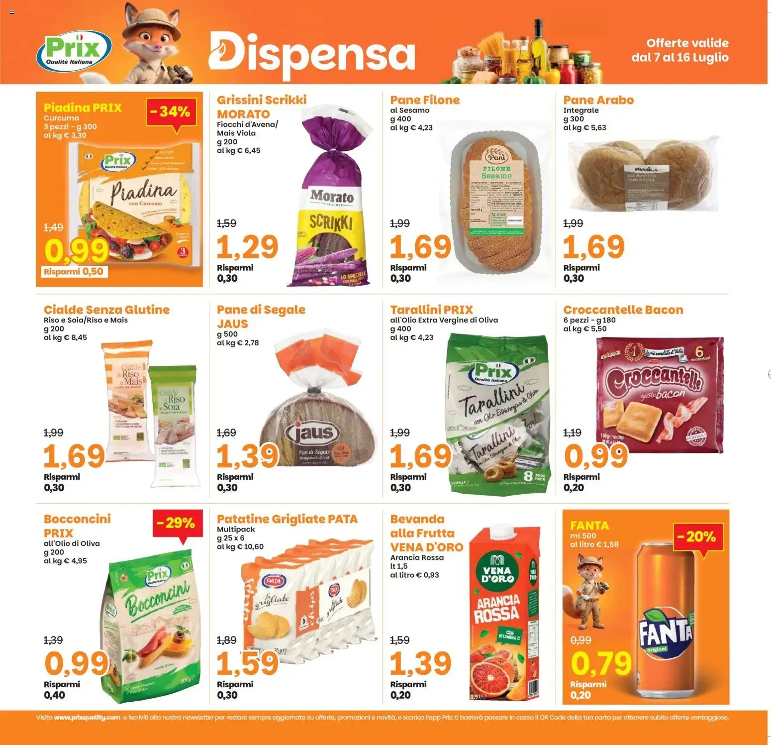 Prix volantino dal 07/07/2026 - online Offerte da 7 luglio a 16 luglio di 2026 - Pagina del volantino 18
