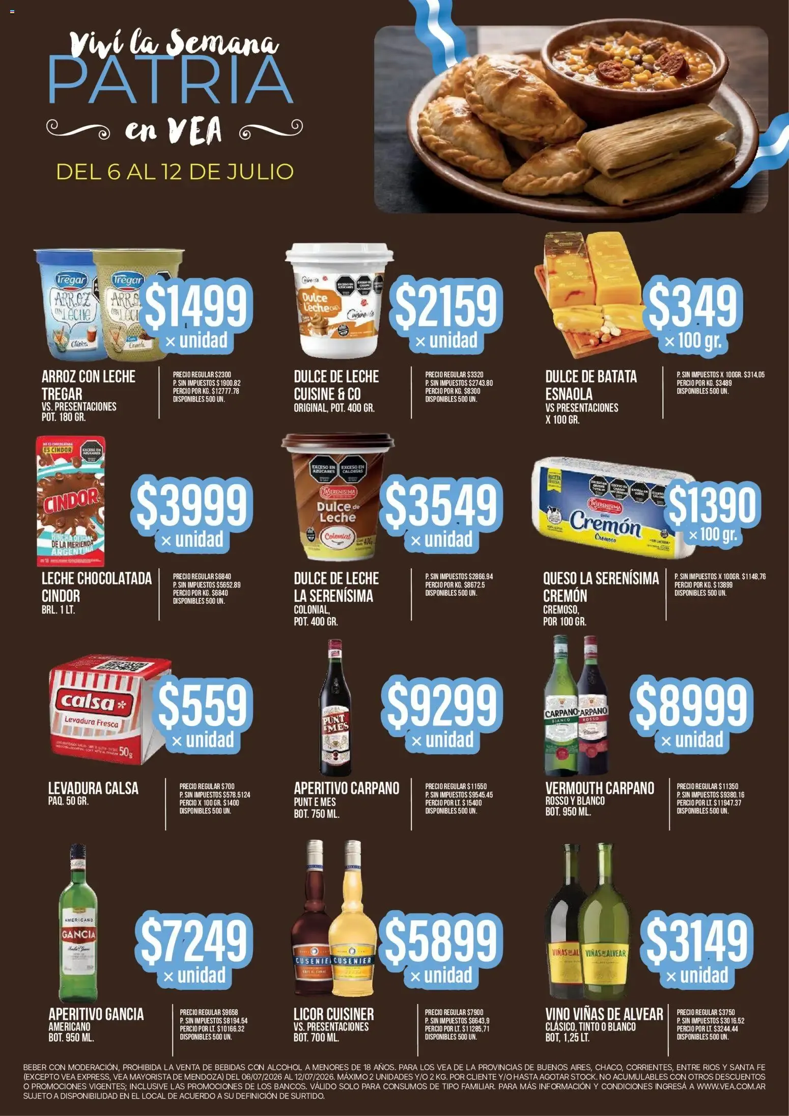 Ofertas de Vea - Viví la Semana Patria en Vea 6 de julio al 12 de julio 2026 - Página 3 del catálogo