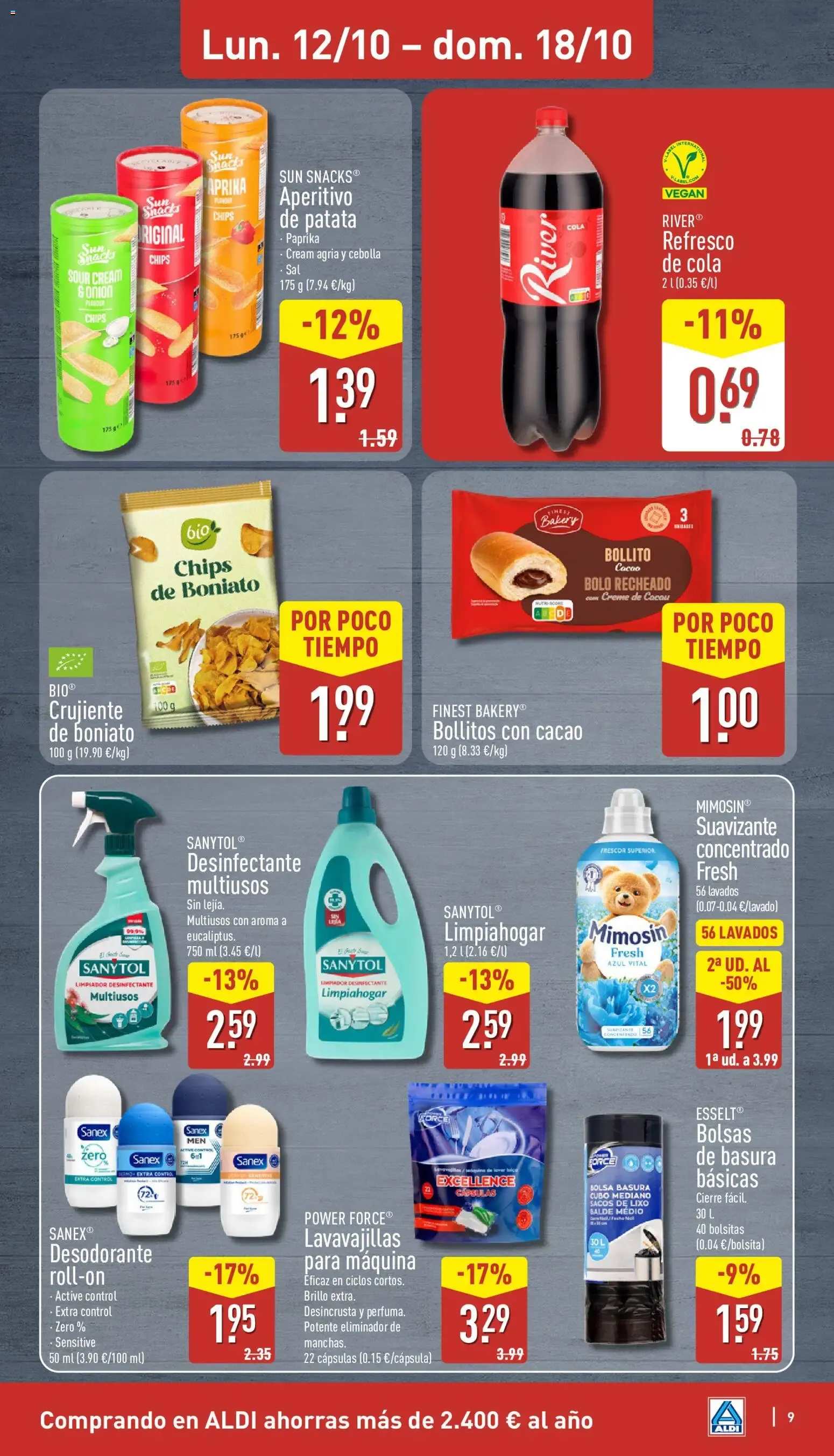 Catálogo de Máxima frescura. Mínimo precio. Es de ALDI. 12 de octubre al 18 de octubre 2026 - Página 9