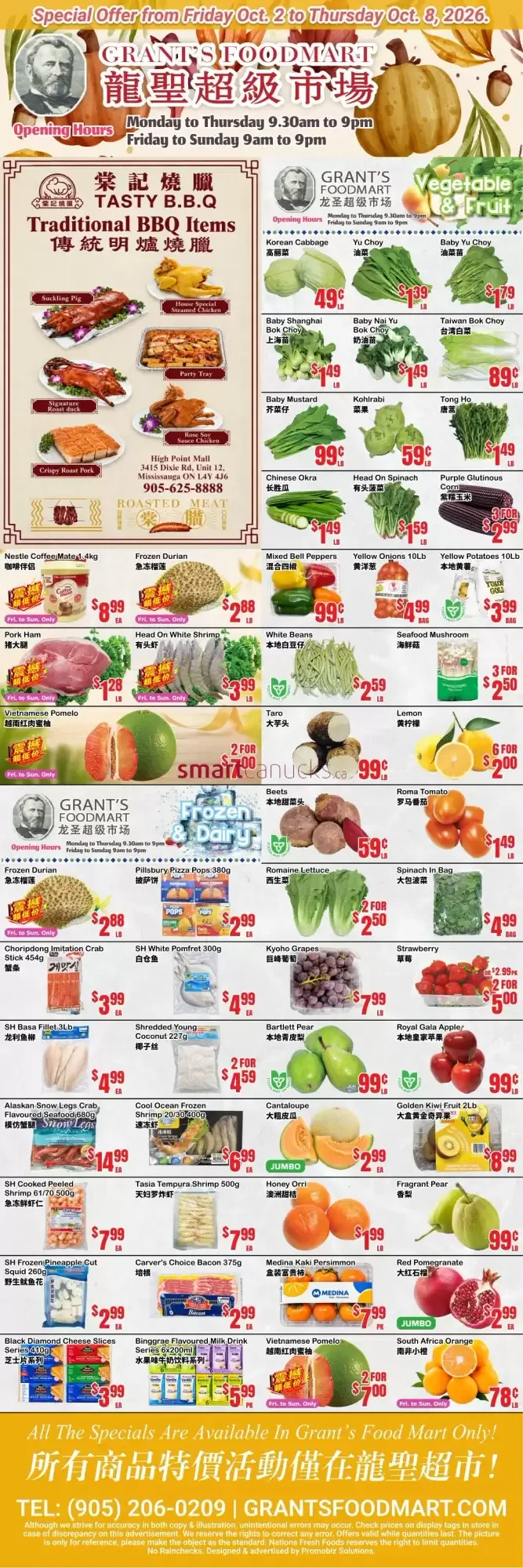 Grant's Foodmart flyer week 40