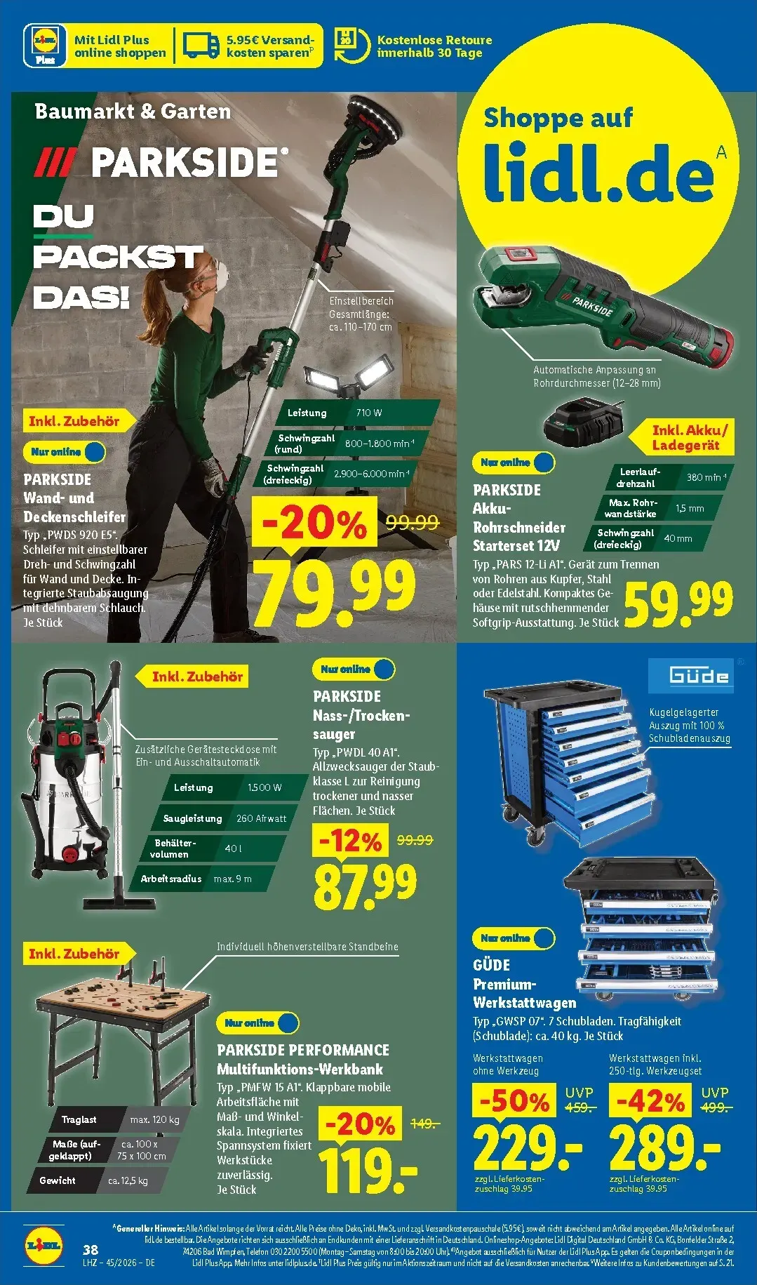 Lidl - Nonfood Prospekt nächste Woche – von Montag 02.11.2026 bis Samstag 07.11.2026 von 2. November bis 7. November 2026 - Prospekt seite 4