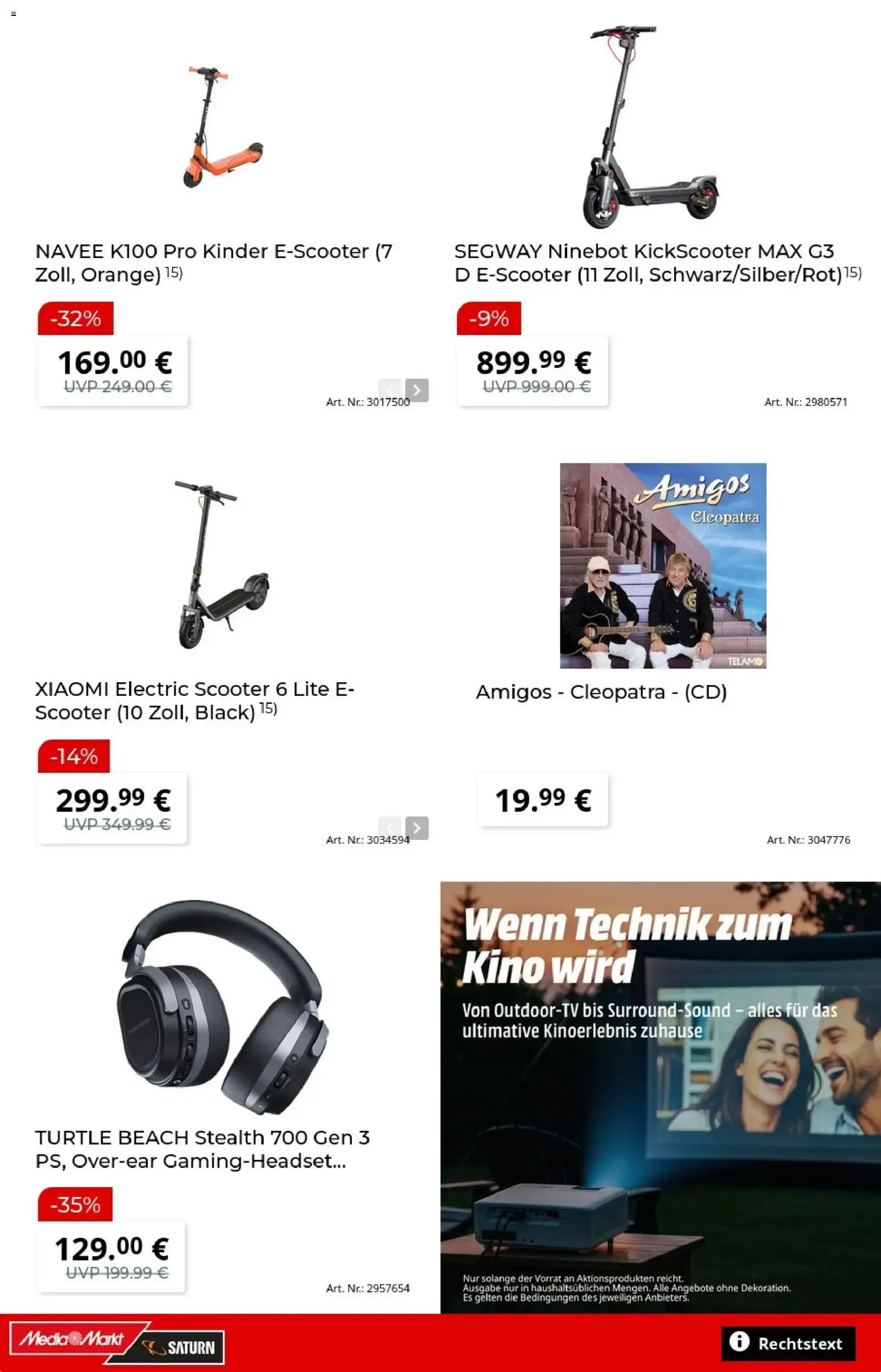 Media Markt & Saturn: LET'S GO! DEALS Gutscheinheft von 20. Juli bis 10. August 2026 - Prospekt seite 9