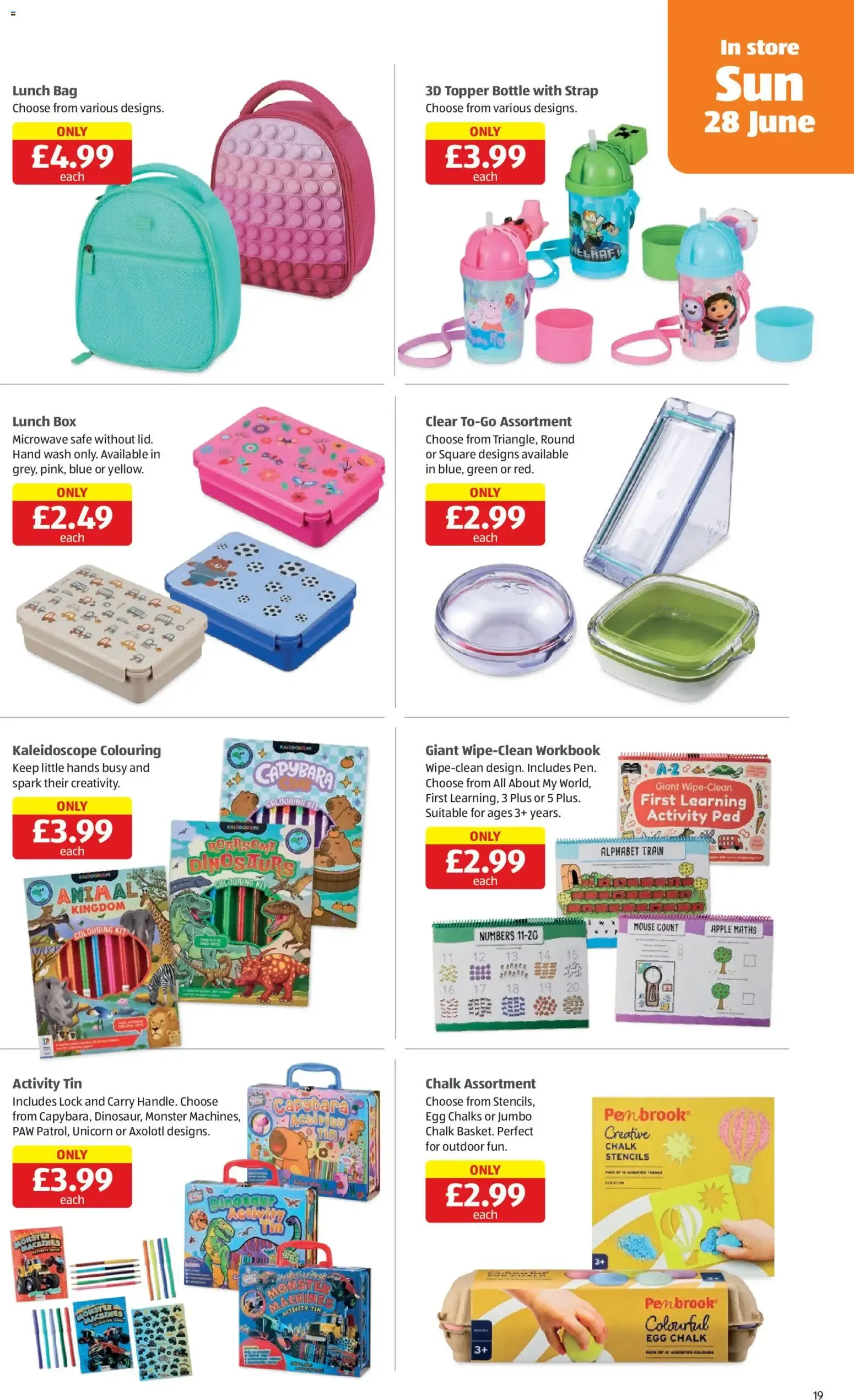 Aldi Specialbuys: Back to School Event 2026 from 22 June to 28 June 2026 - Catalogue Page 19