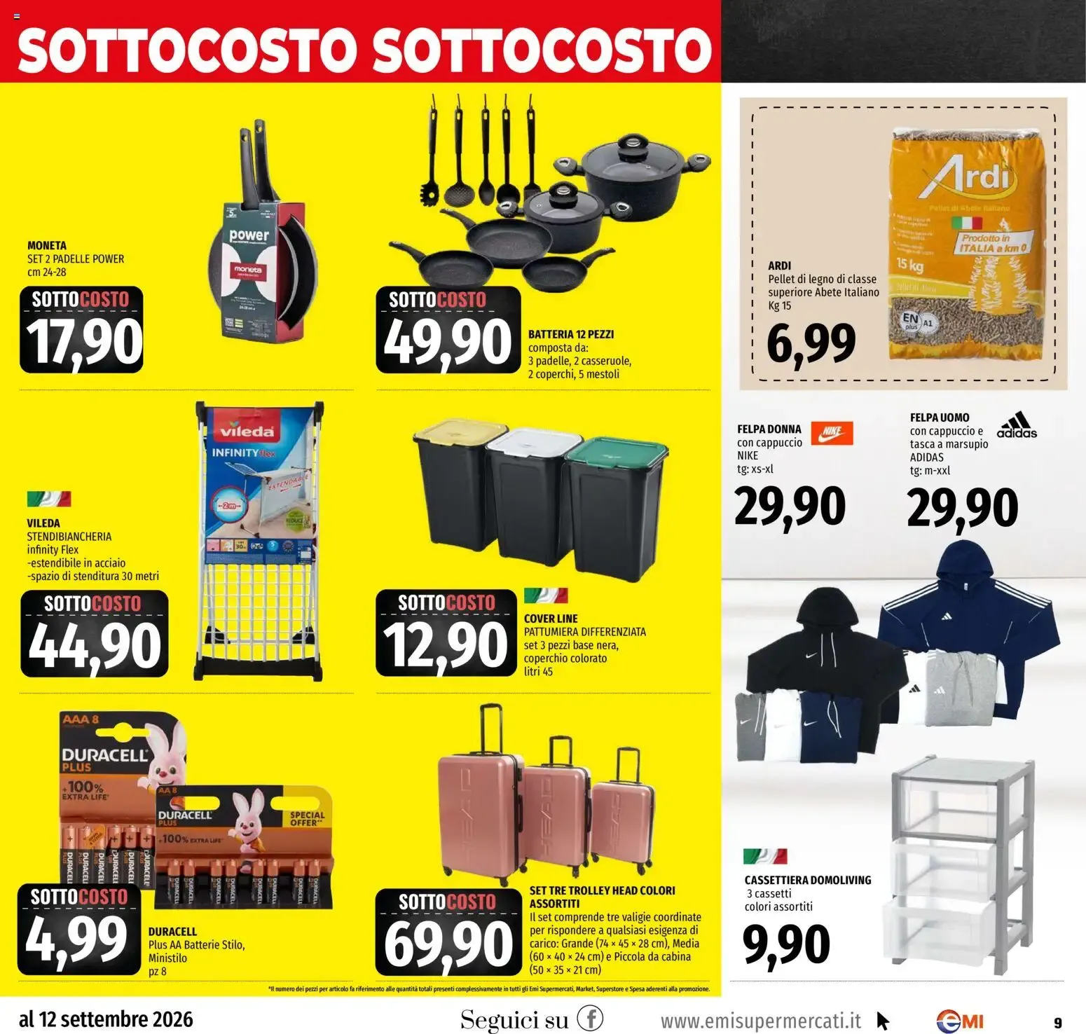 EMI volantino dal 03/09/2026 - online Offerte da 3 settembre a 16 settembre di 2026 - Pagina del volantino 9