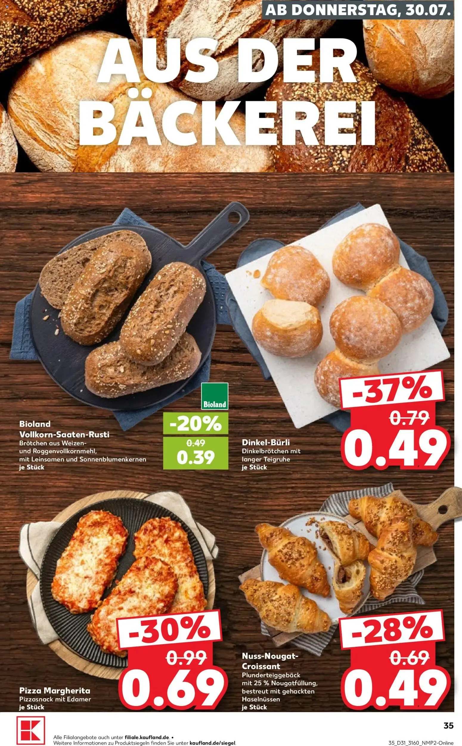 Prospekt Kaufland ab 30.07.2026 » Angebote Online zum Blättern von 30. Juli bis 5. August 2026 - Prospekt seite 37