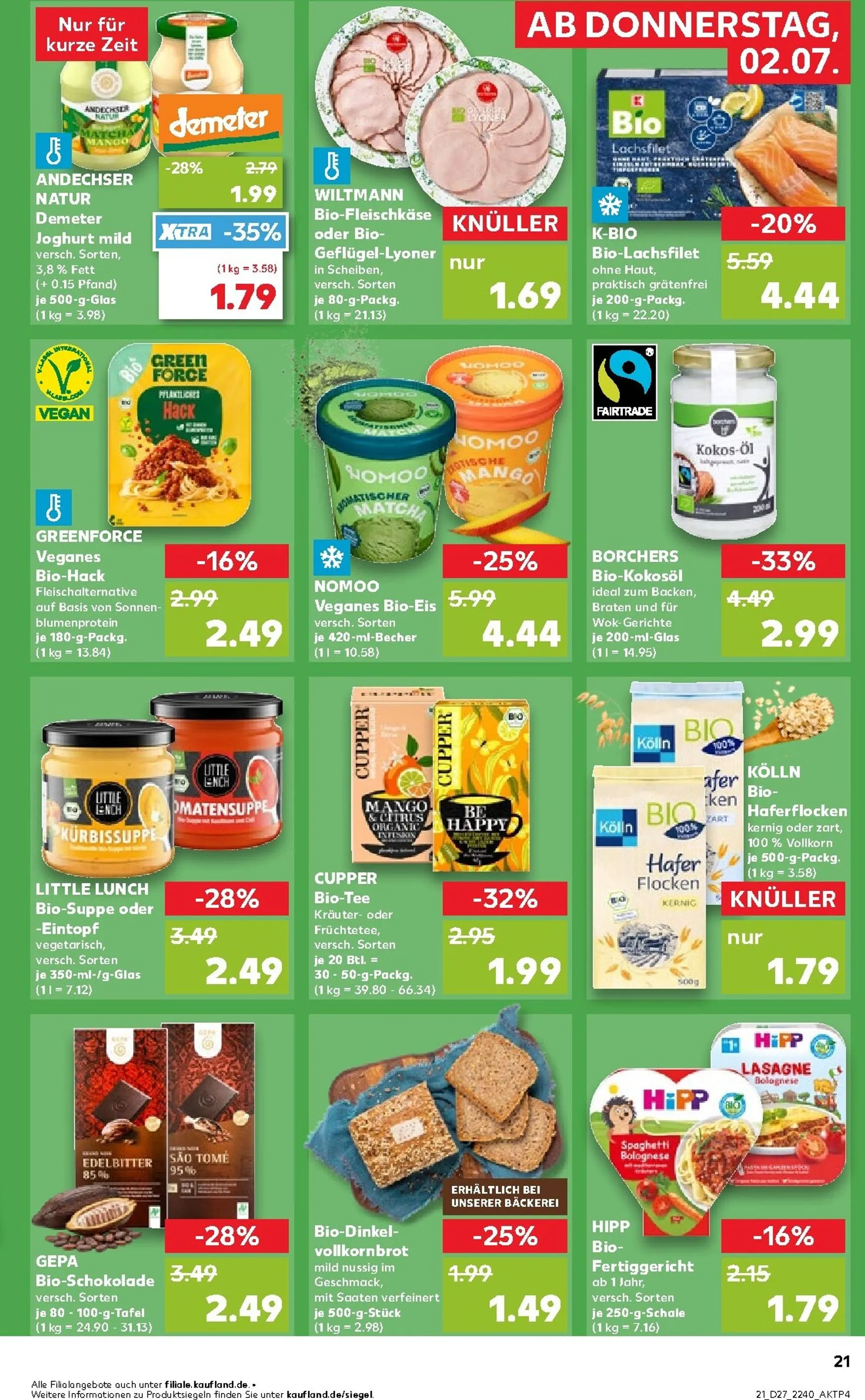 Kaufland Prospekt nächste Woche – von Donnerstag 02.07.2026 bis Mittwoch 08.07.2026 von 2. Juli bis 8. Juli 2026 - Prospekt seite 22