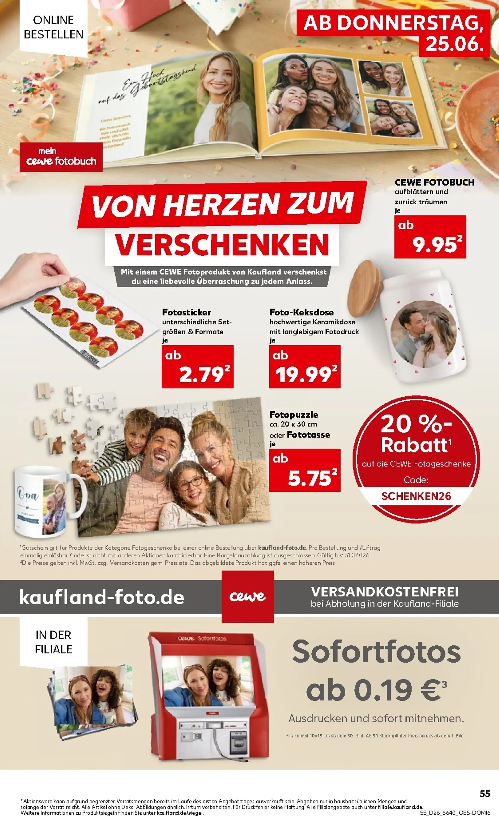 Neuer Kaufland Prospekt – von Donnerstag 25.06.2026 bis Mittwoch 01.07.2026 von 25. Juni bis 1. Juli 2026 - Prospekt seite 56