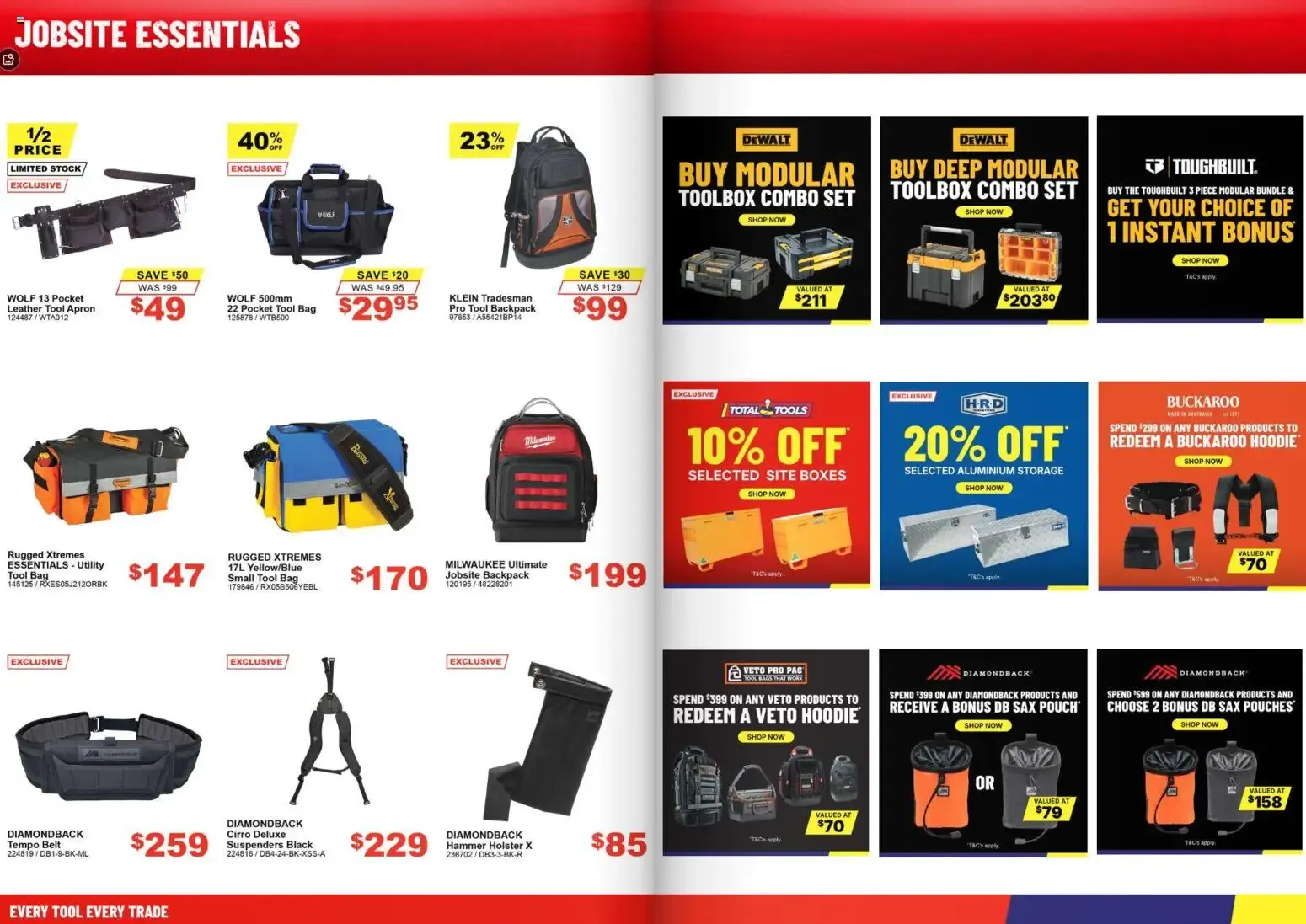 JOBSITE ESSENTIALS - Catalogue valid from 4 August to 6 September 2026 - page 4