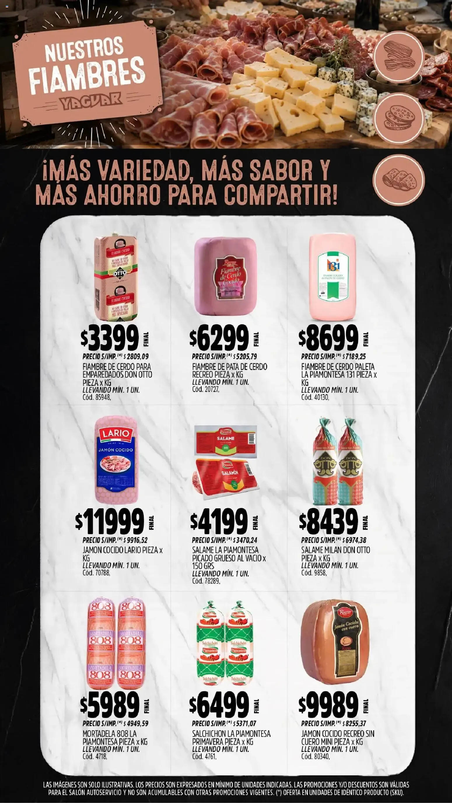 Ofertas de Mayorista Yaguar - Mes del Almacenero - Exclusivo para Salta 31 de agosto al 6 de septiembre 2026 - Página 9 del catálogo