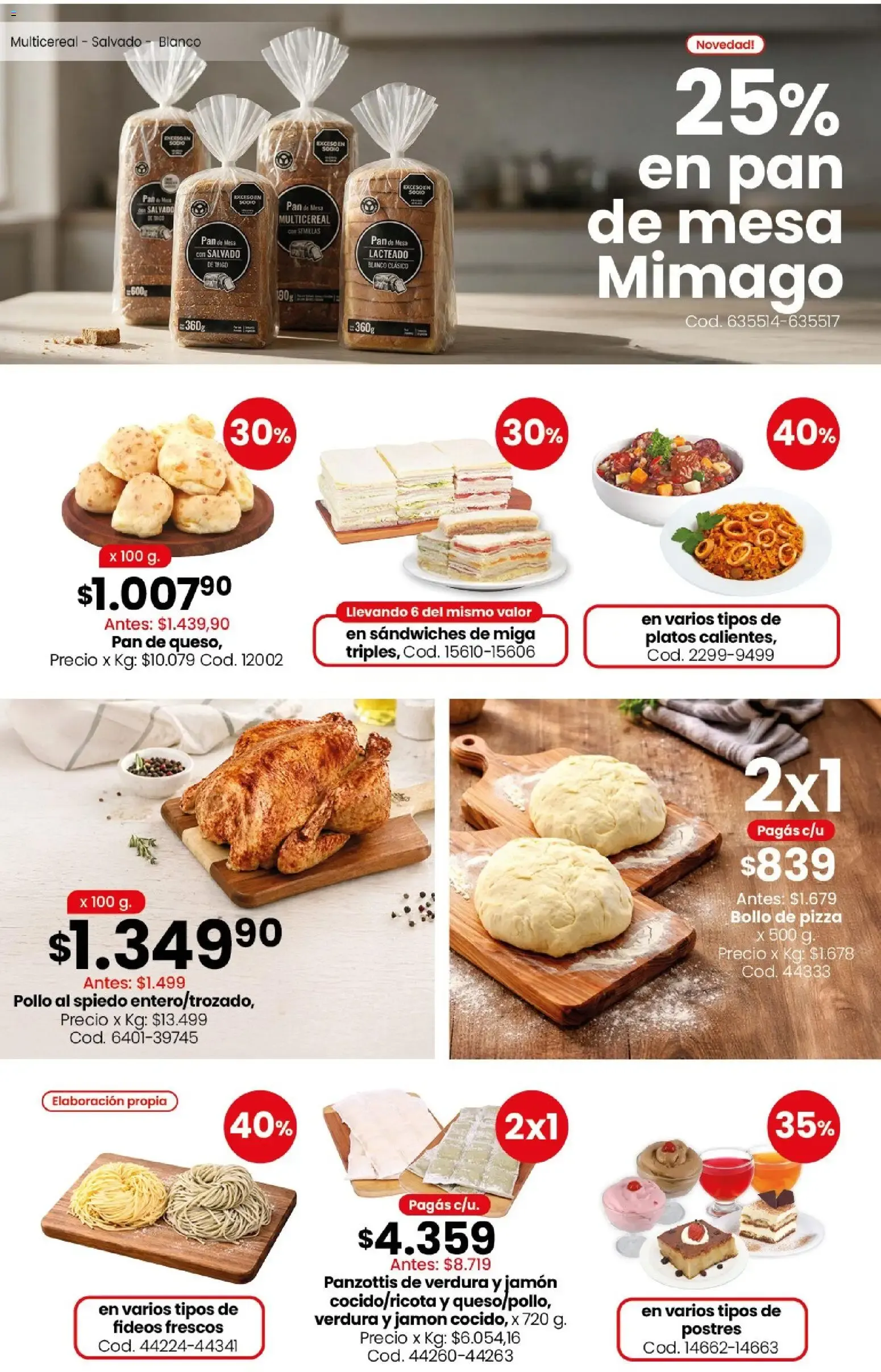 Ofertas de Ofertas Semanales de Carnes, Verduras, Pescadería, Frescos y Elaborados 14 de septiembre al 20 de septiembre 2026 - Página 6 del catálogo