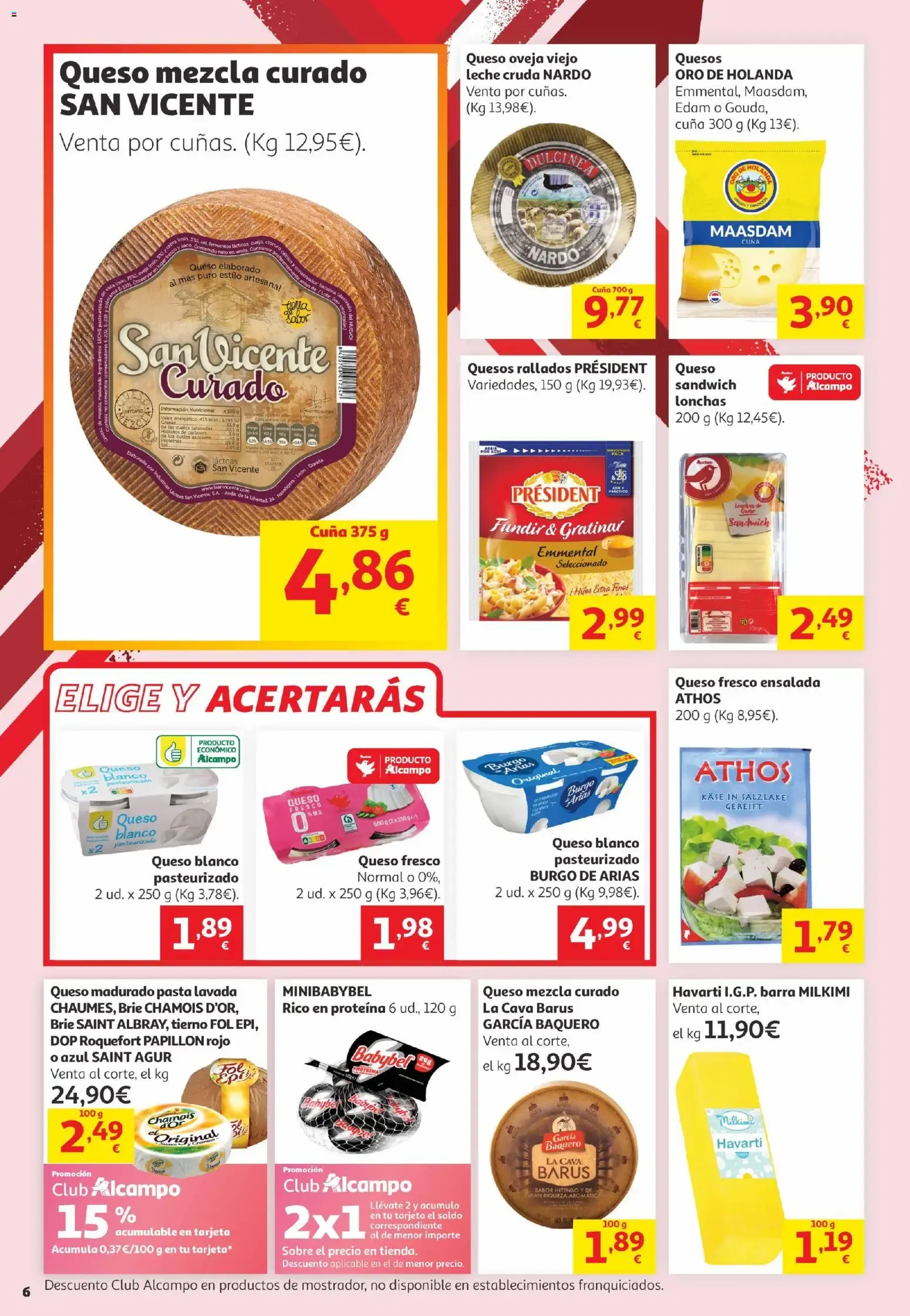 Catálogo de Alcampo Aniversario: El Partido del Ahorro 16 de junio al 29 de junio 2026 - Página 6