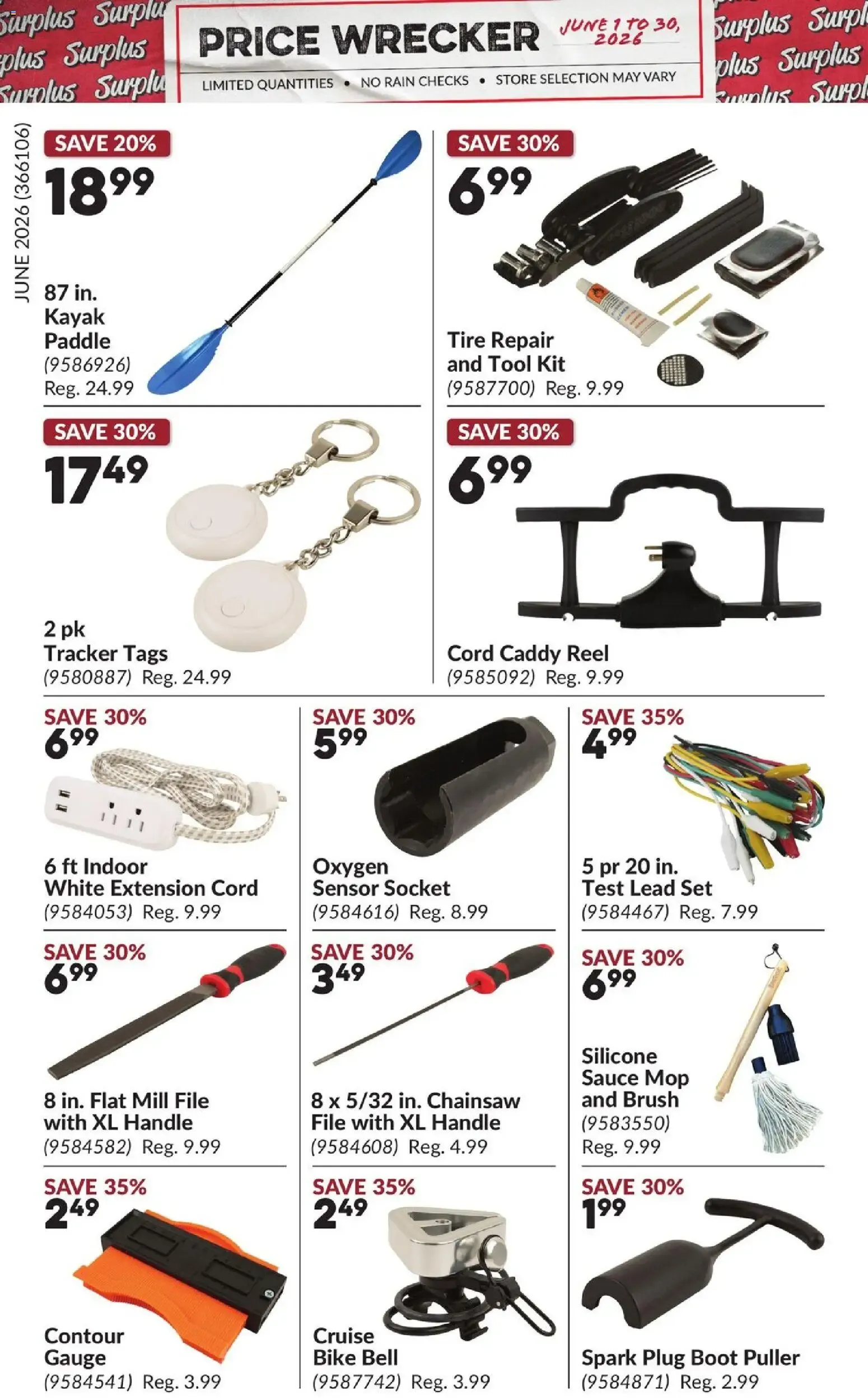 Princess Auto flyer - Price Wrecker from Jun 1, 2026 > weekly specials & deals from June 1 to June 30 2026 - flyer page 19