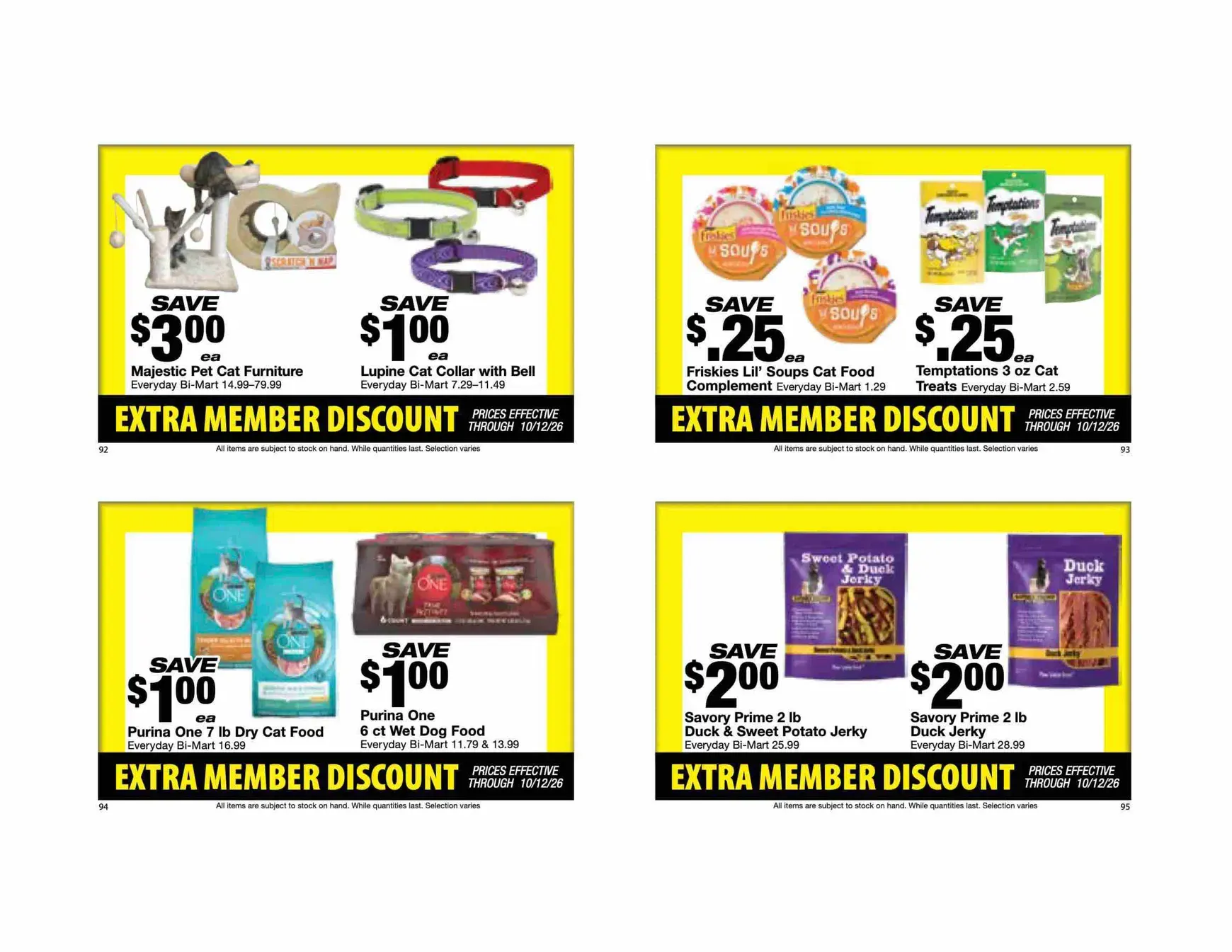 Weekly ad Future Bi-Mart - Extra member discount flyer valid from Thursday 10/01/2026 to Monday 10/12/2026 from October 1 to October 12 2026 - Page 25
