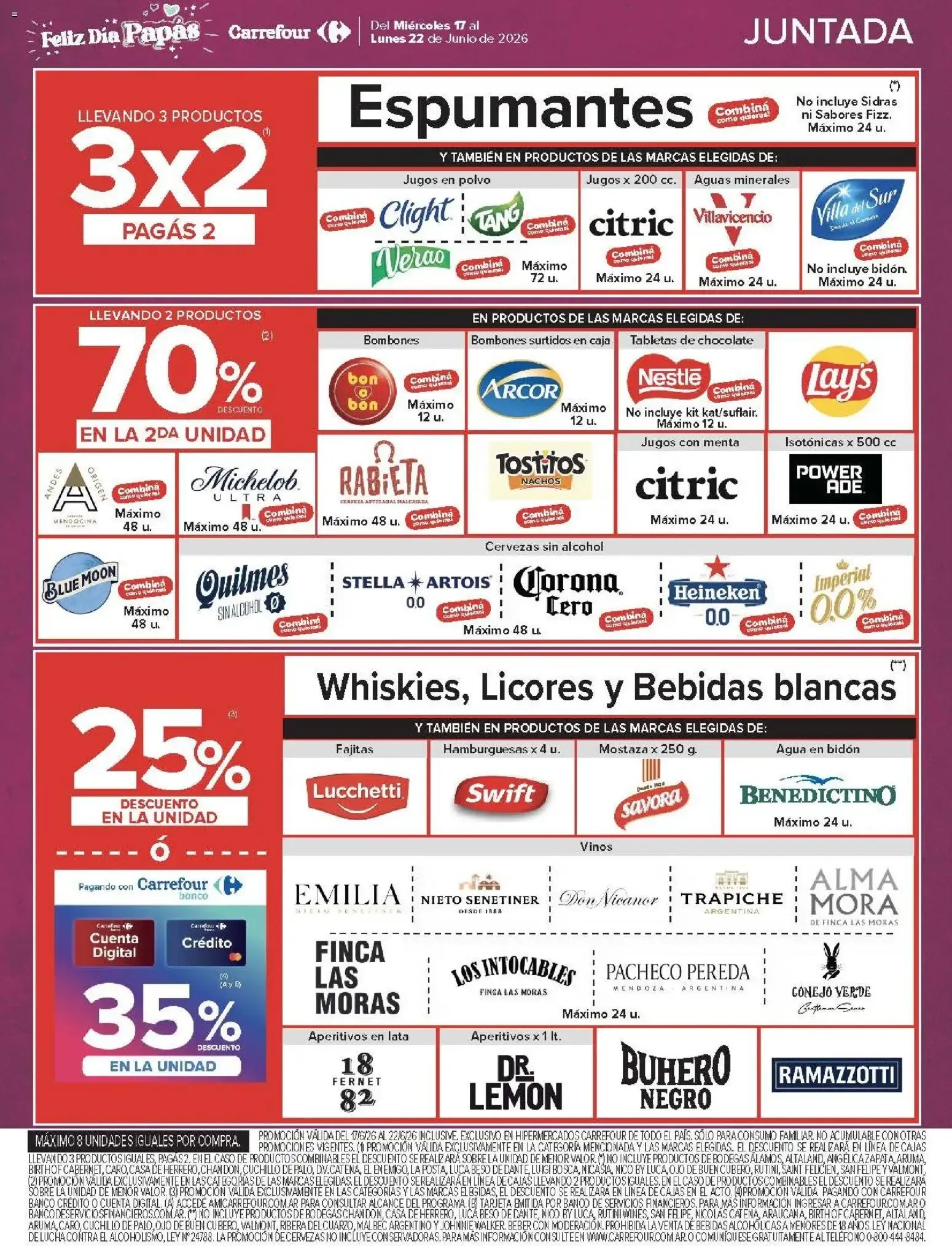 Ofertas de Carrefour - Carrefour Hiper || del 17/06/2026 - 23/06/2026 || Promociones 17 de junio al 22 de junio 2026 - Página 3 del catálogo
