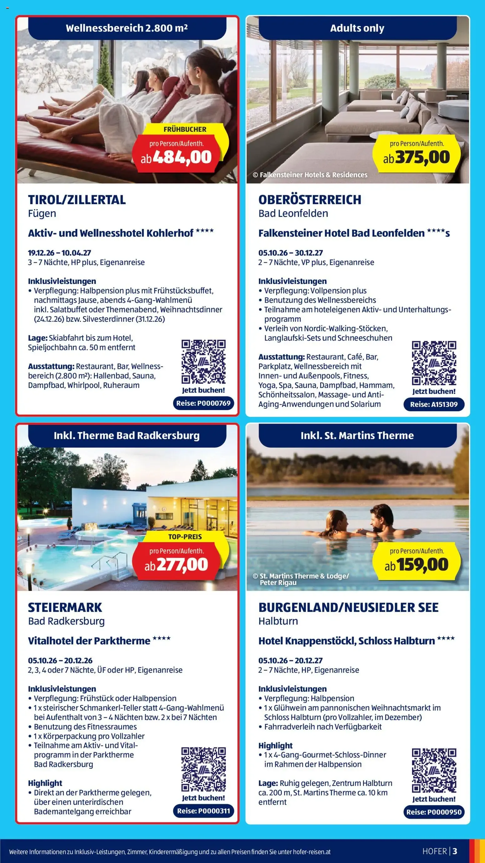 Hofer katalog 2026 ab 30.09.2026 - Angebote, Aktionen von 30. September bis 27. Oktober 2026 - Flugblätt seite  3