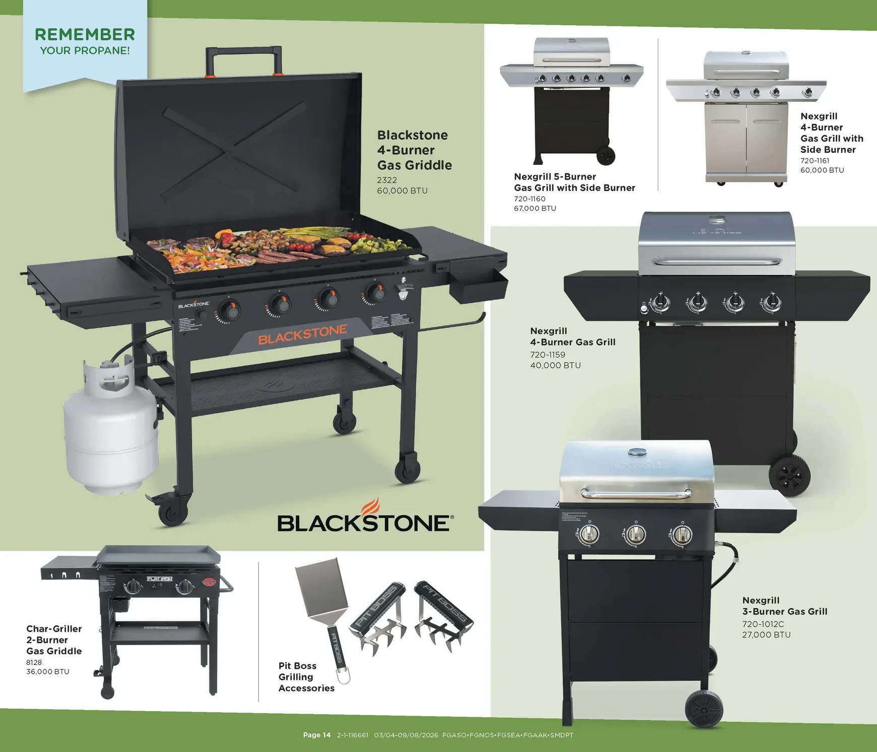 Weekly ad Current Fred Meyer - Outdoor Living leaflet valid from Wednesday 03/04/2026 to Tuesday 09/08/2026 from March 4 to September 6 2026 - Page 14