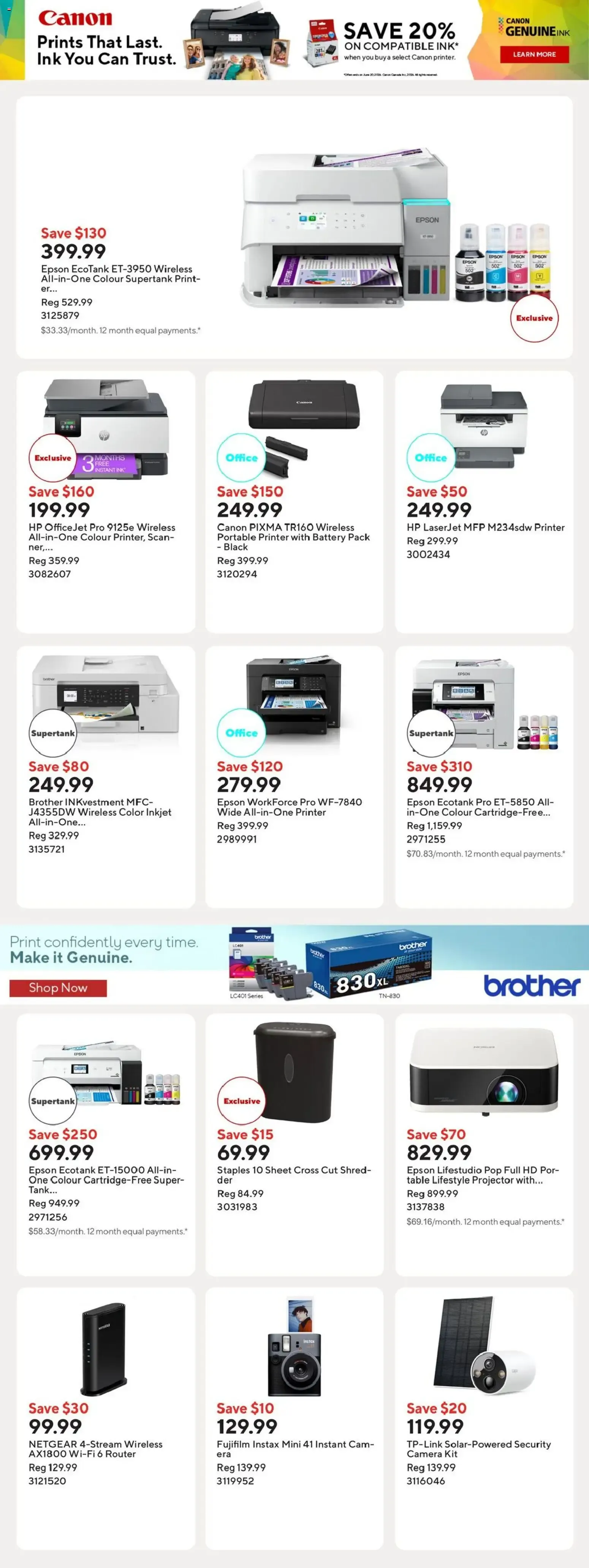Staples Deals & Savings from July 10 to July 13 2026 - flyer page 4