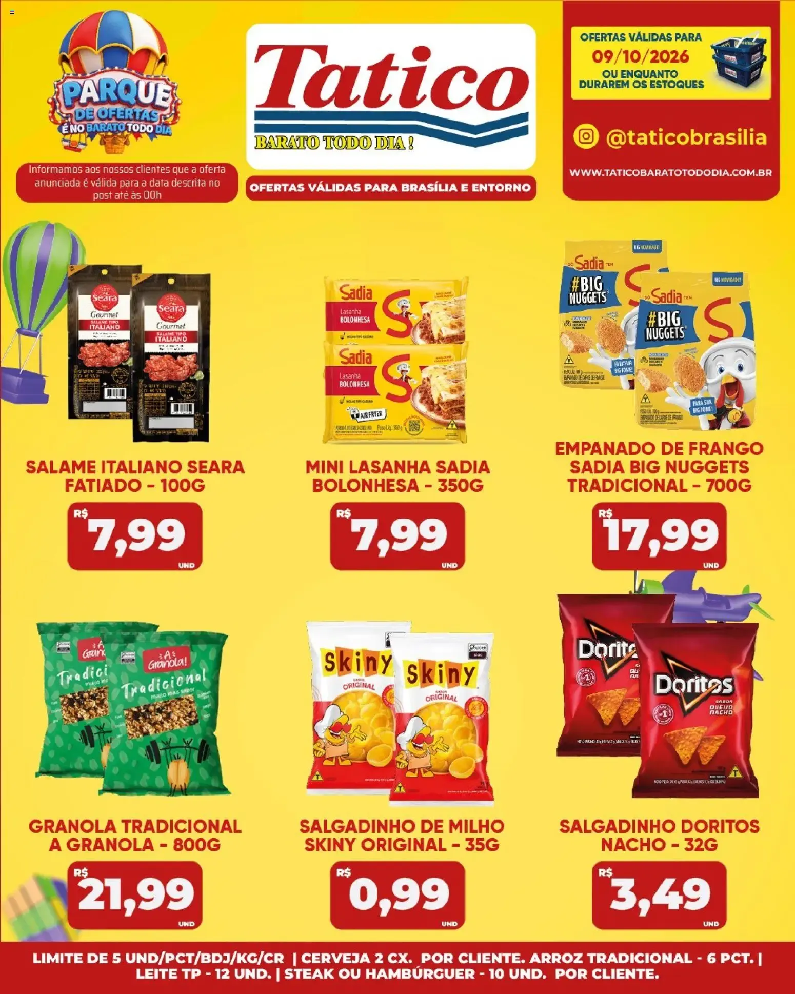 Encarte de Tatico ofertas do Dia de 09/10/2026 | Promoções Online 9 de outubro até 9 de outubro 2026 - Pagina 16