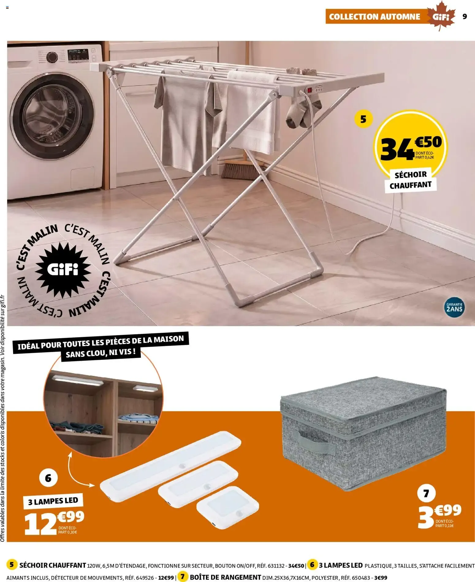 GiFi - Spécial Automne : Un Automne à Croquer! du 29 septembre au 12 octobre 2026 - Catalogue page 9