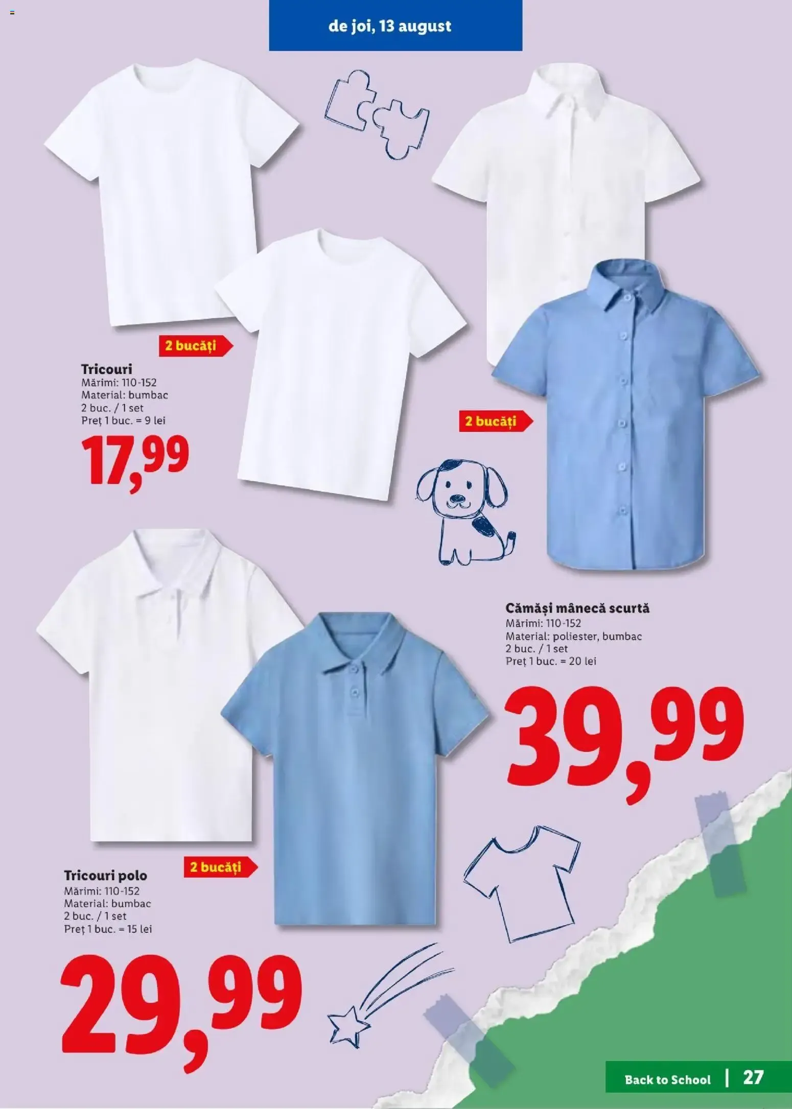 Catalog Catalog LIDL 10.08.2026 - Oferta și Revista online de la 10 august până la 30 august 2026 - Revista Pagina 27