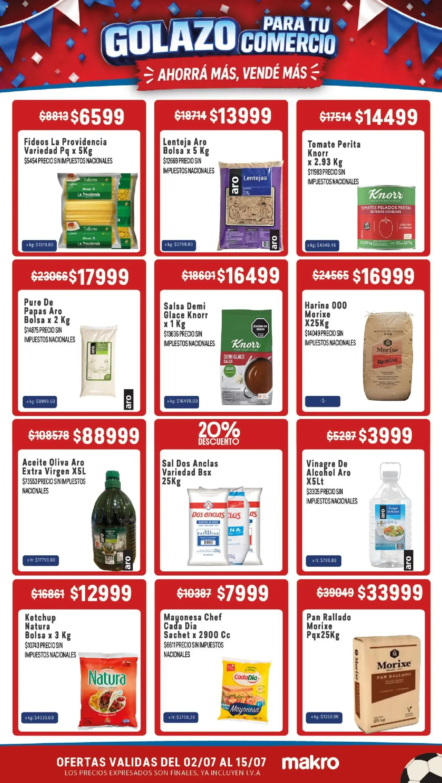 Ofertas de Makro Golazo para tu Comercio 2 de julio al 15 de julio 2026 - Página 3 del catálogo