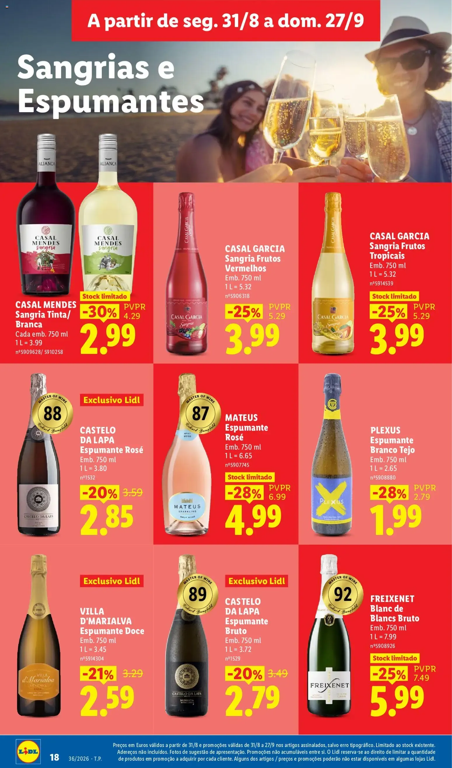 Folheto VINHOS & QUEIJOS ENCHIDOS de 31 de agosto até 27 de setembro 2026 - Pagina 18