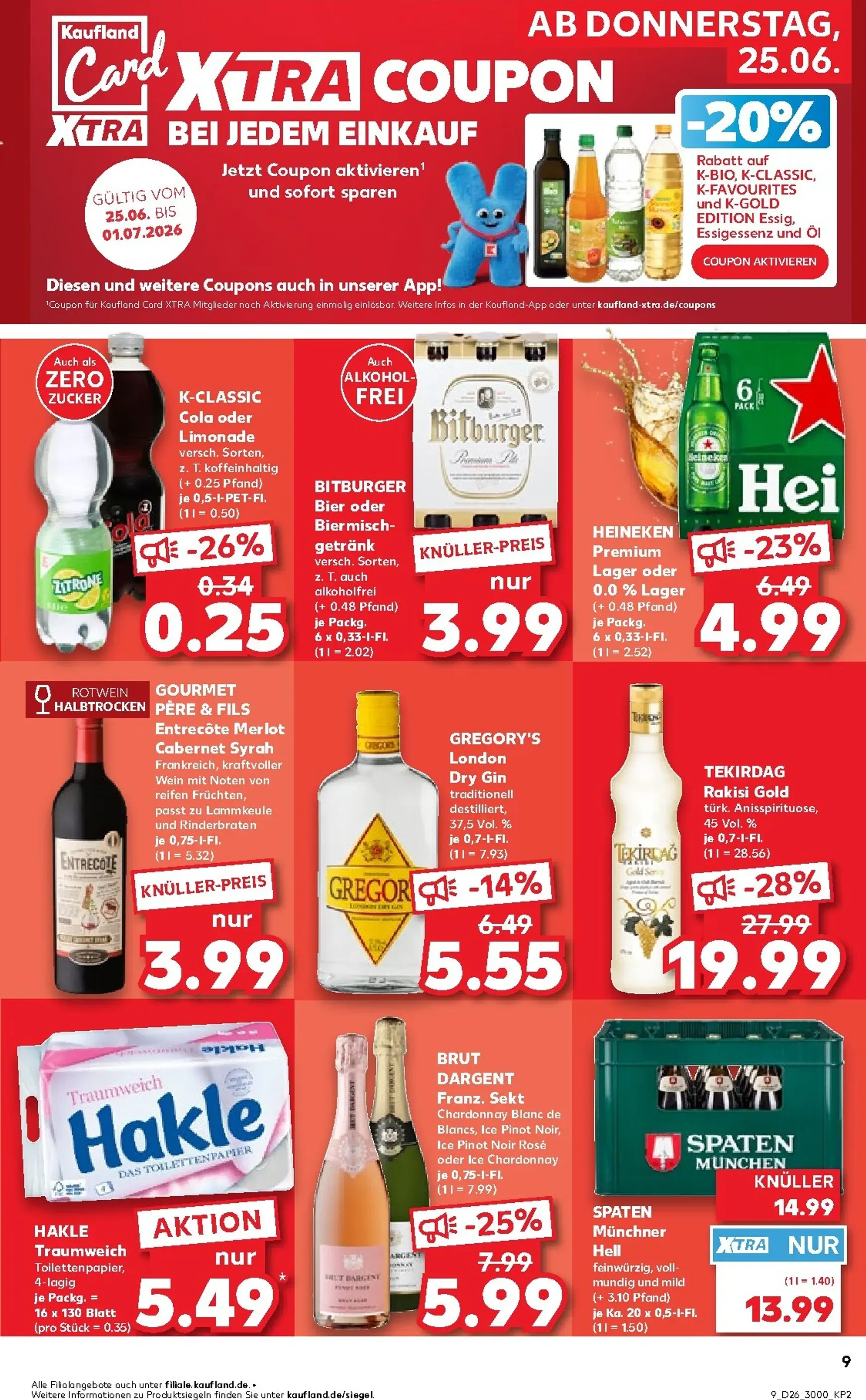 Neuer Kaufland Prospekt – von Donnerstag 25.06.2026 bis Mittwoch 01.07.2026 von 25. Juni bis 1. Juli 2026 - Prospekt seite 10