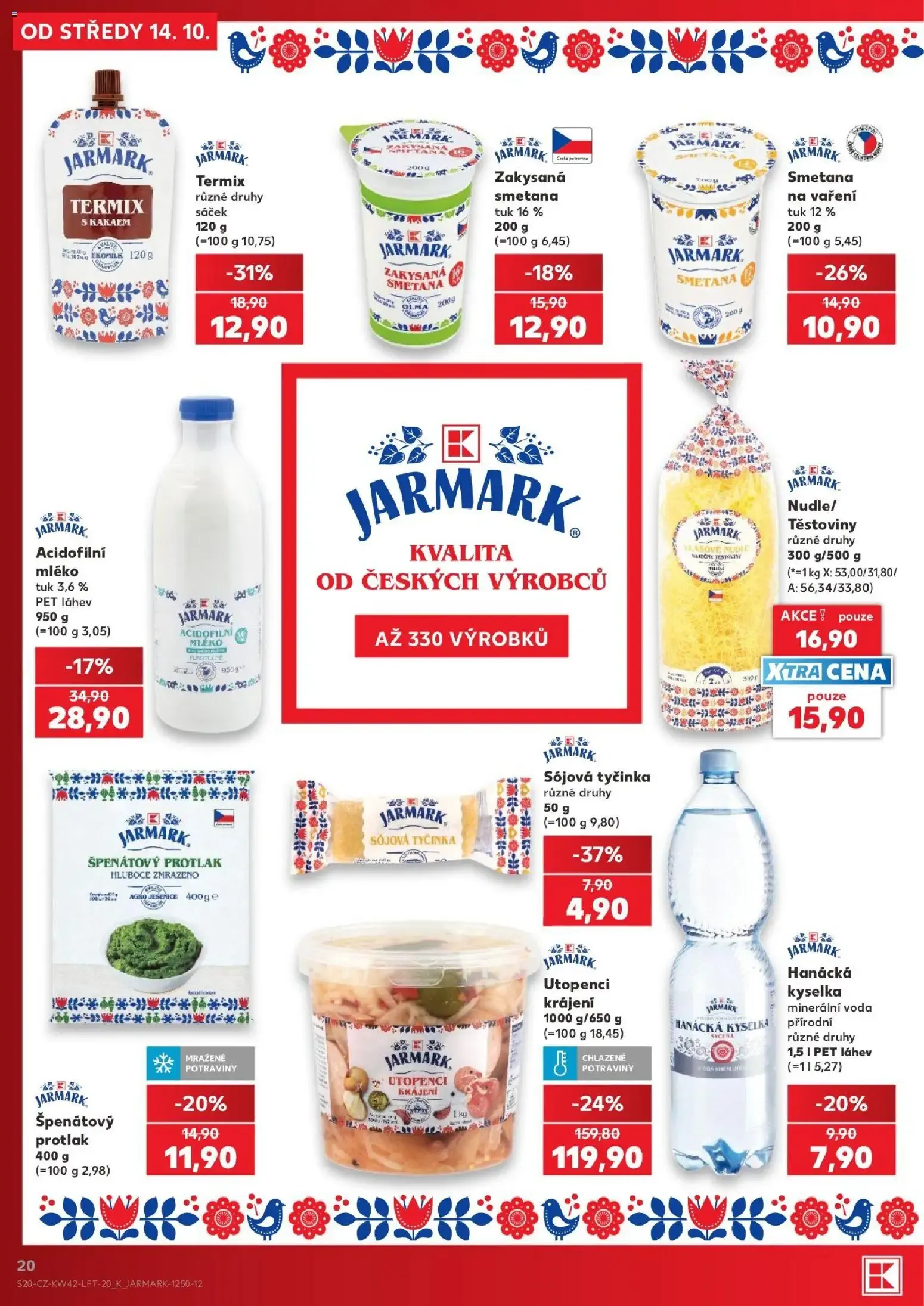 Kaufland leták od 14.10.2026 - Nový na příští týden - 14. října 20. října 2026 - Page 20