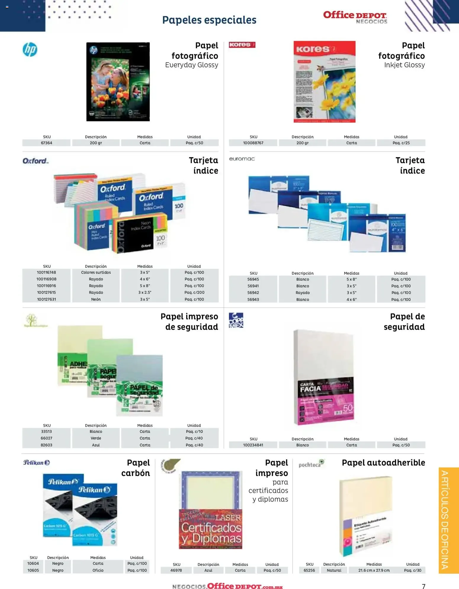 Catálogo de Office Depot Negocios Catálogo 2026 1 de enero al 31 de diciembre 2026 - Pagina 9