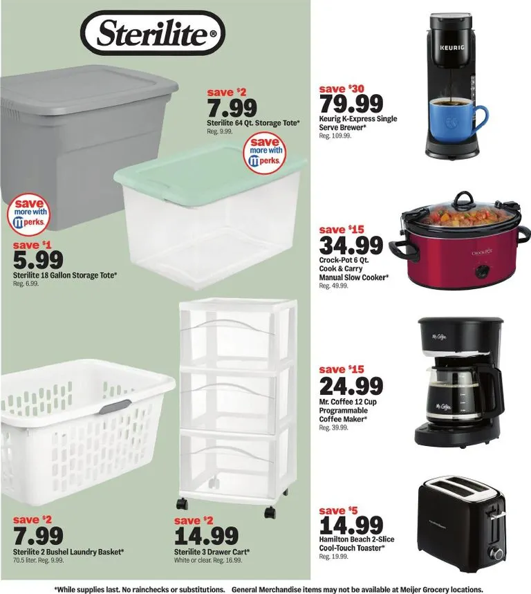 Weekly ad Future Meijer - College vibes flyer valid from Wednesday 08/26/2026 to Tuesday 09/01/2026 from August 26 to September 1 2026 - Page 3