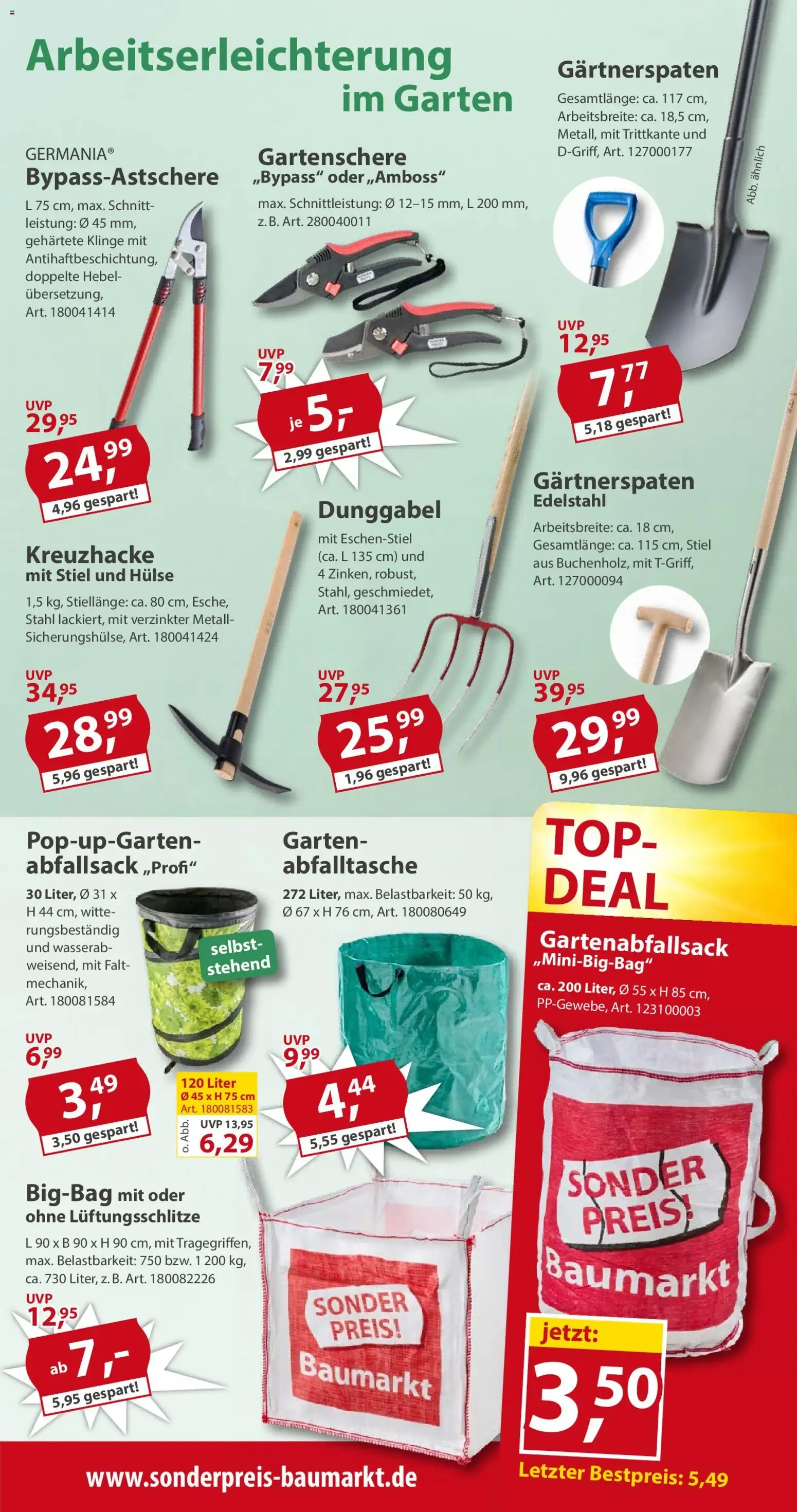 Sonderpreis Baumarkt Prospekt (ab 12.09.2026) zum Blättern von 12. September bis 18. September 2026 - Prospekt seite 7