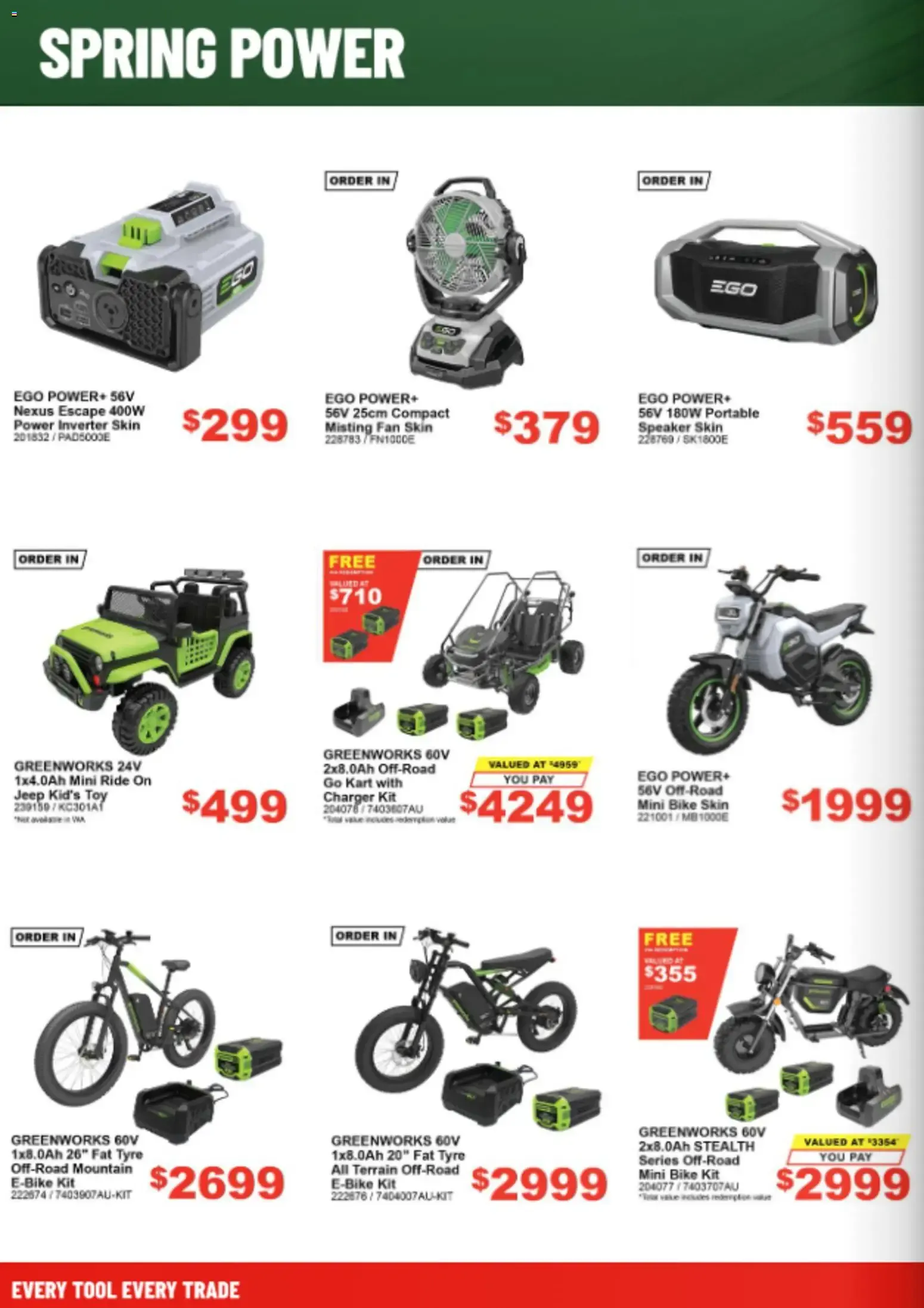 Total Tools: Spring Power - Catalogue valid from 1 October to 31 October 2026 - page 20