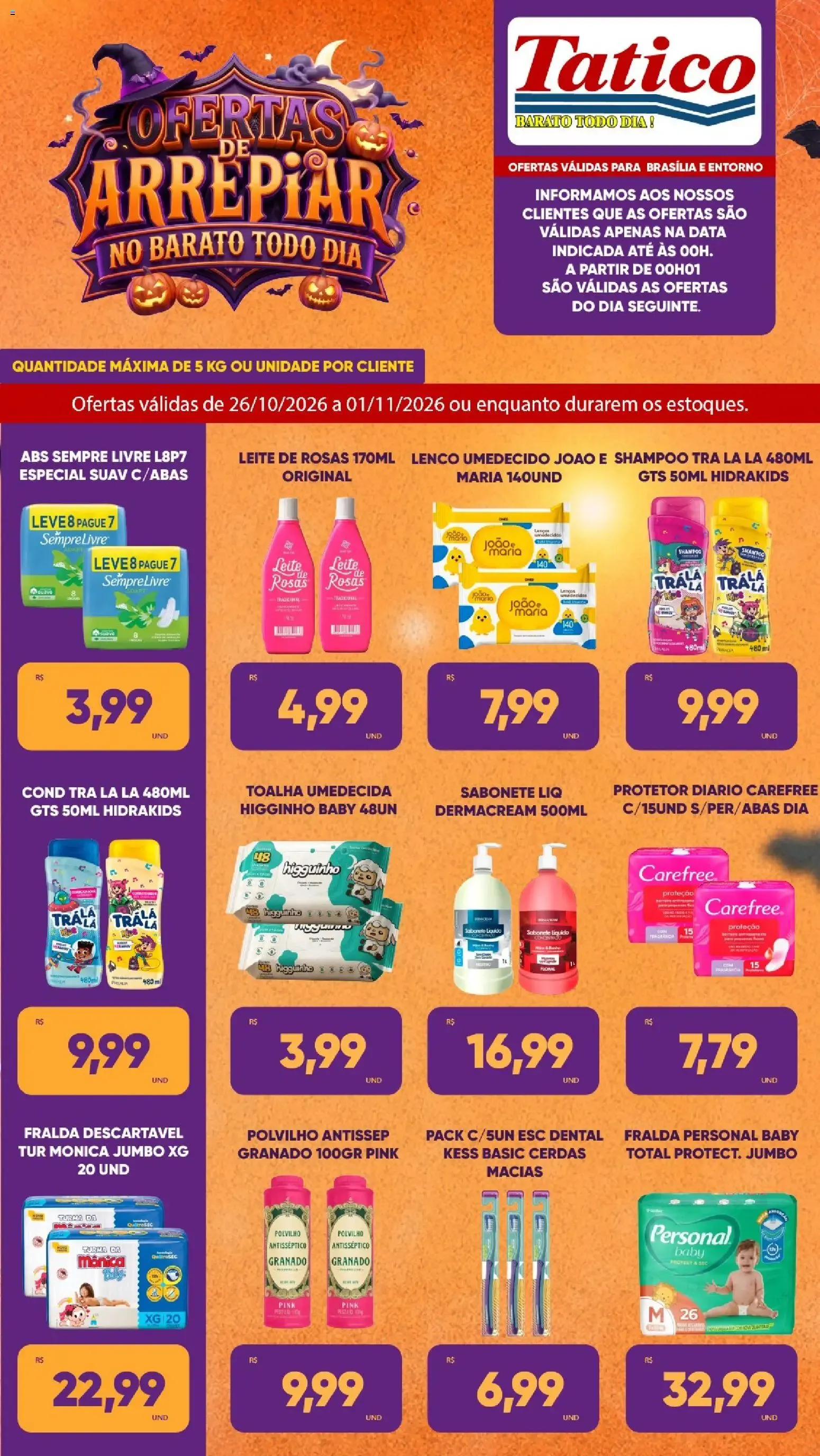 Encarte de Tatico - Ofertas da semana de 26/10/2026 | Promoções Online 26 de outubro até 1 de novembro 2026 - Pagina 7