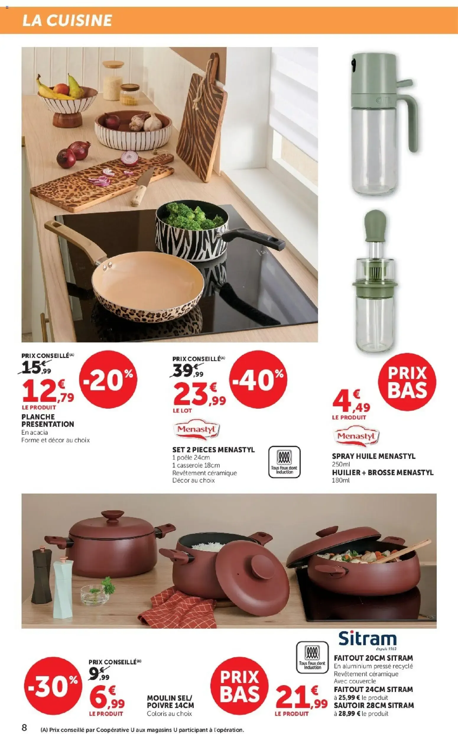 Super U - La Maison à prix bas à partir du 06/10/2026 - promo en ligne du 6 octobre au 18 octobre 2026 - Catalogue page 8
