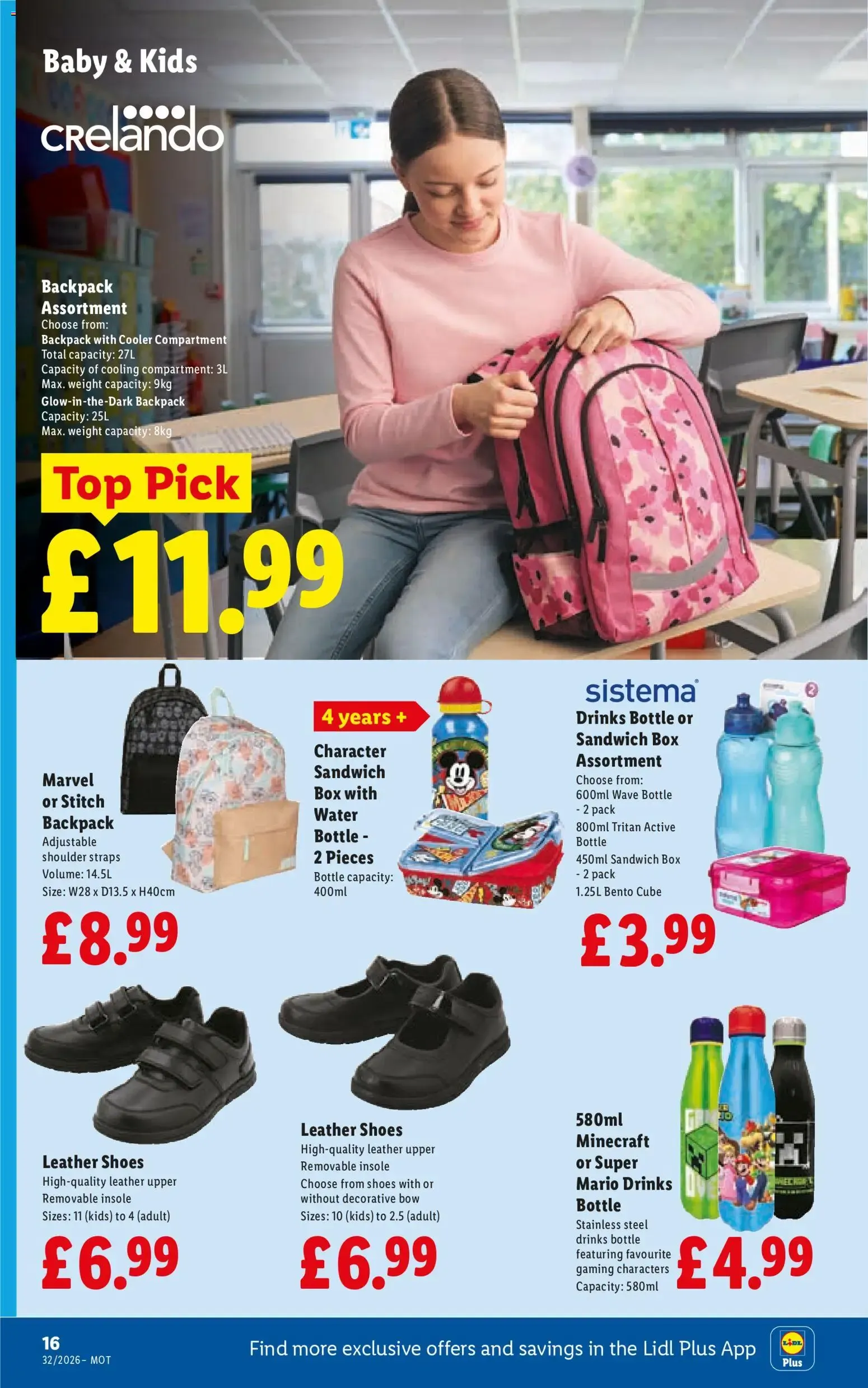 Lidl Scotland: Ofertas para la Vuelta al Cole from 6 August to 12 August 2026 - Catalogue Page 20