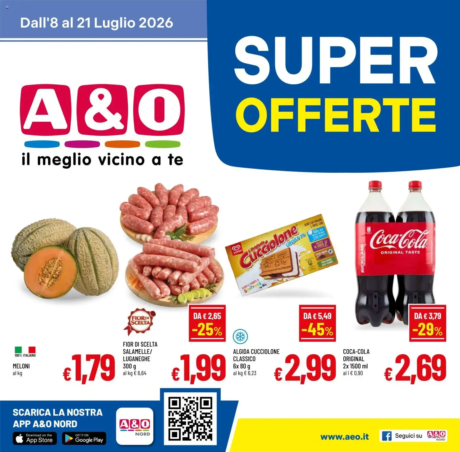 A&O volantino dal 08/07/2026 - online Offerte da 8 luglio a 21 luglio di 2026 - Pagina del volantino 1