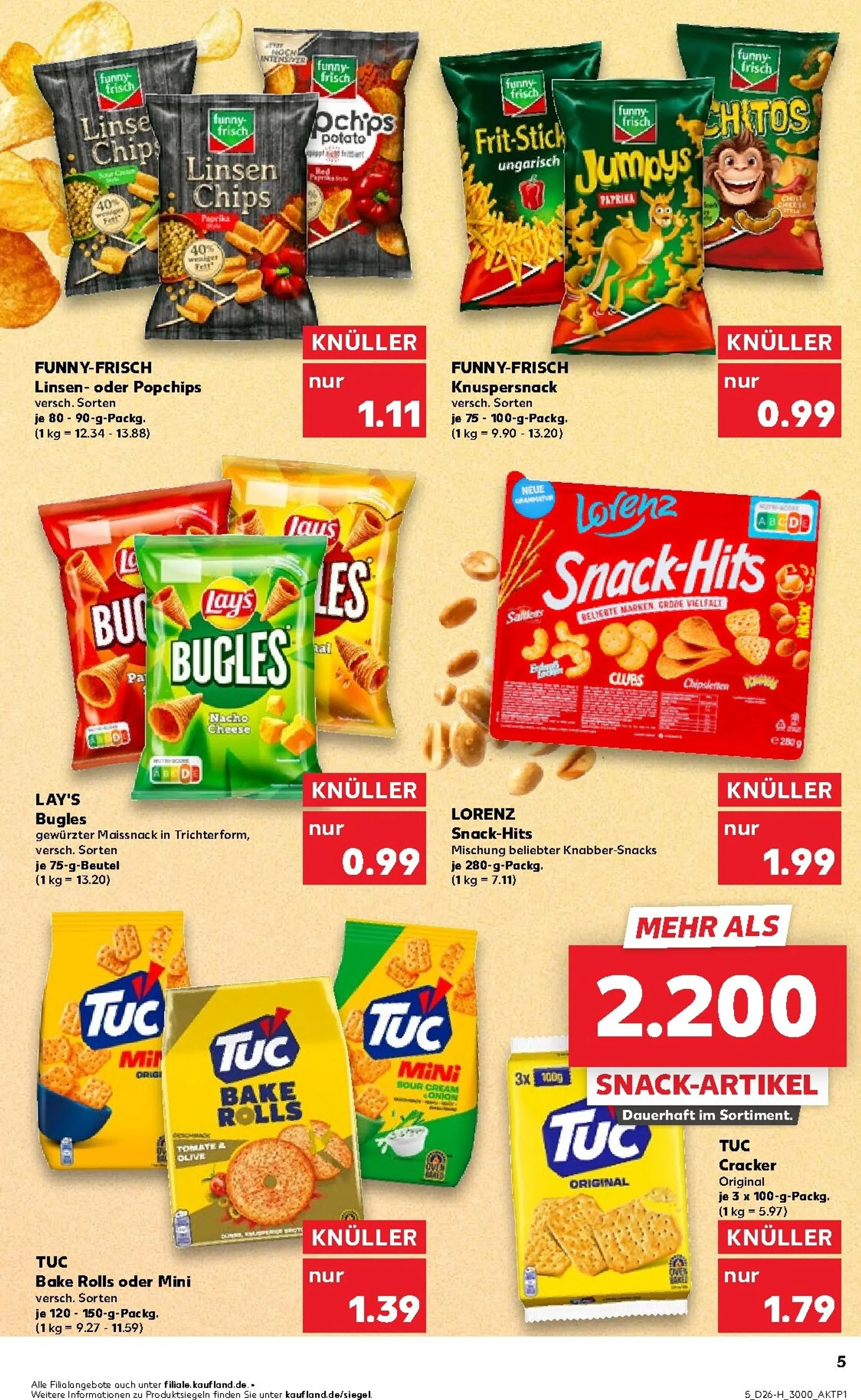 Neuer Kaufland - Neckarsulm Prospekt – von Donnerstag 25.06.2026 bis Mittwoch 01.07.2026 von 25. Juni bis 1. Juli 2026 - Prospekt seite 5