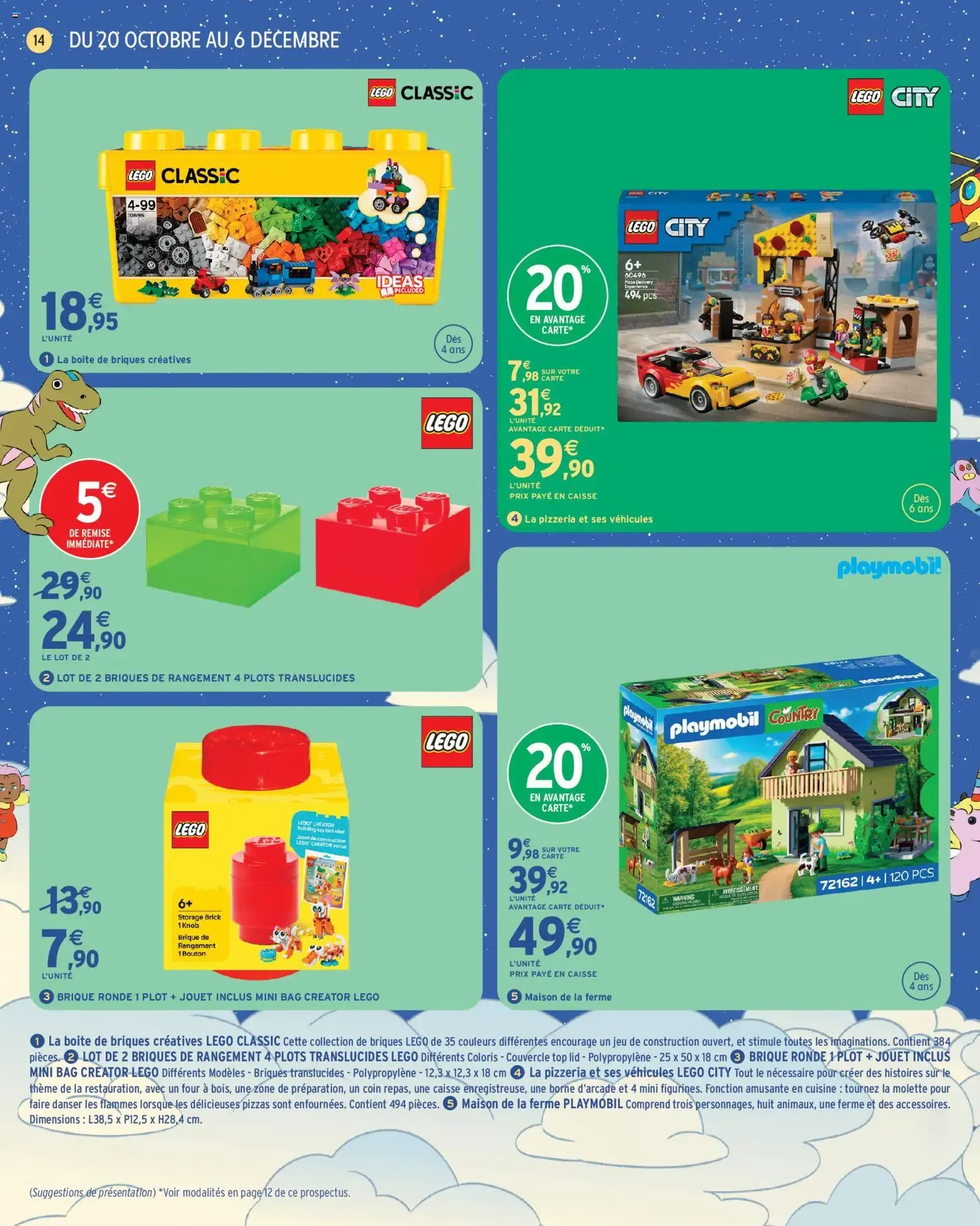 Intermarché - Découvrez les jouets de Noël à partir du 20/10/2026 - promo en ligne du 20 octobre au 6 décembre 2026 - Catalogue page 14