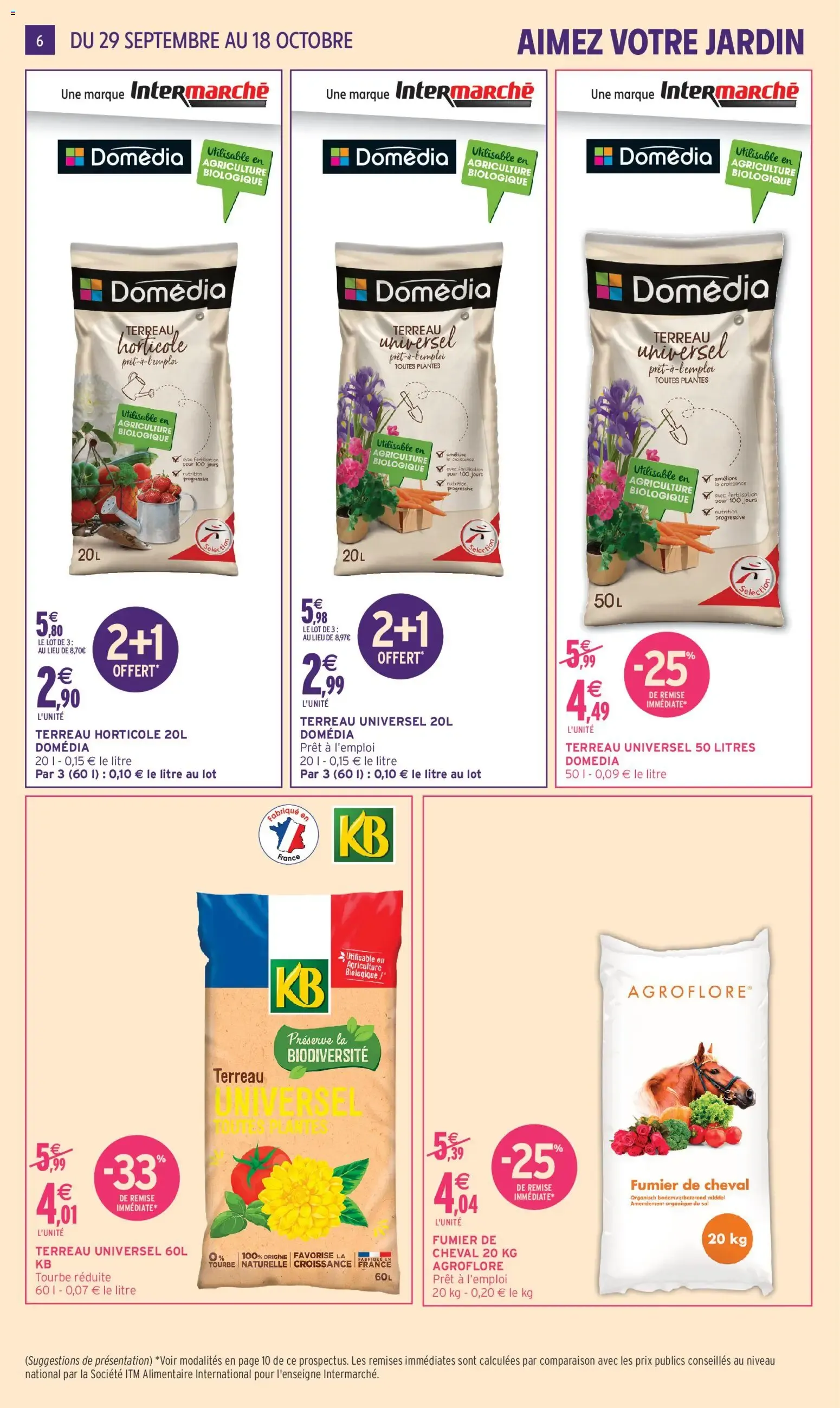 Intermarché - Aimez Votre Jardin du 29 septembre au 18 octobre 2026 - Catalogue page 6