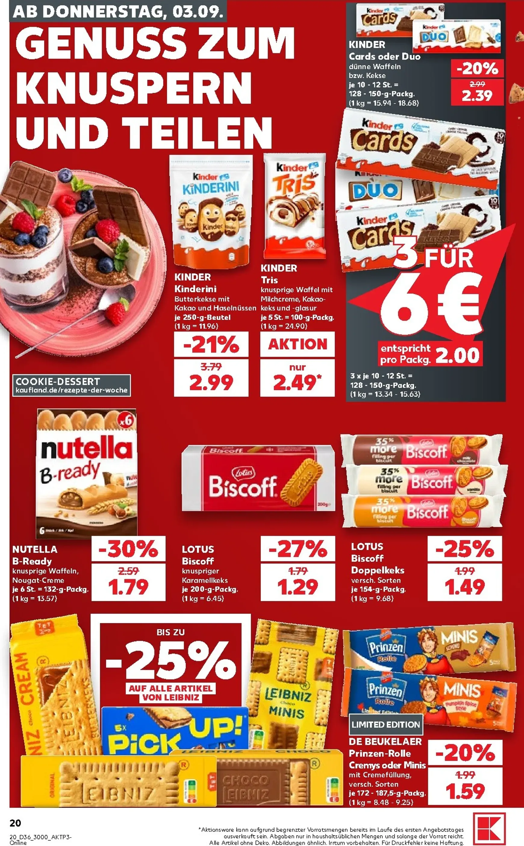 Neuer Kaufland Prospekt – von Donnerstag 03.09.2026 bis Mittwoch 09.09.2026 von 3. September bis 9. September 2026 - Prospekt seite 21
