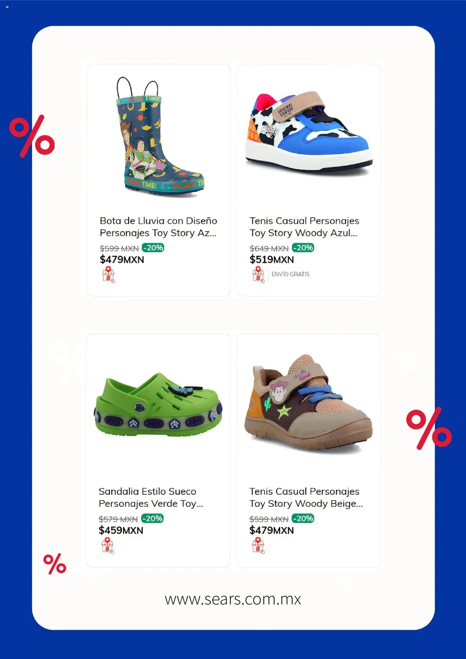 Catálogo de Sears: Calzado infantil de Toy Story 5 - Promociones 16 de junio al 16 de julio 2026 - Pagina 4