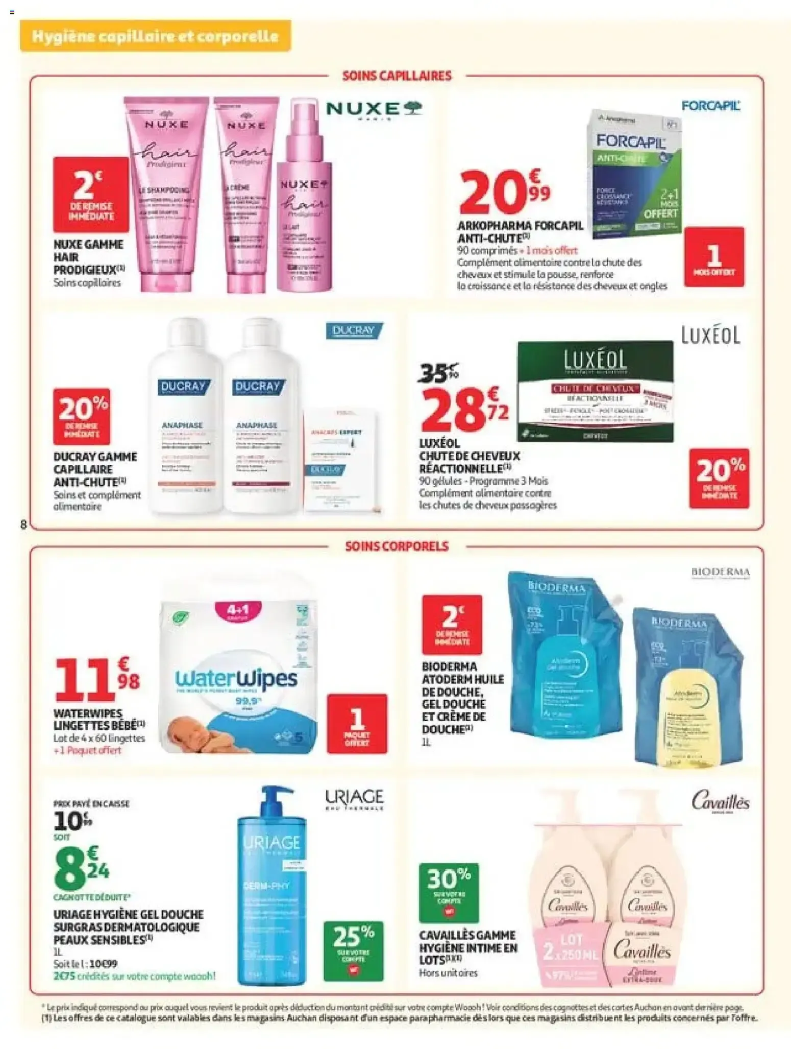 Auchan Parapharmacie, beauté à partir du 29/09/2026 - promo en ligne du 29 septembre au 25 octobre 2026 - Catalogue page 10