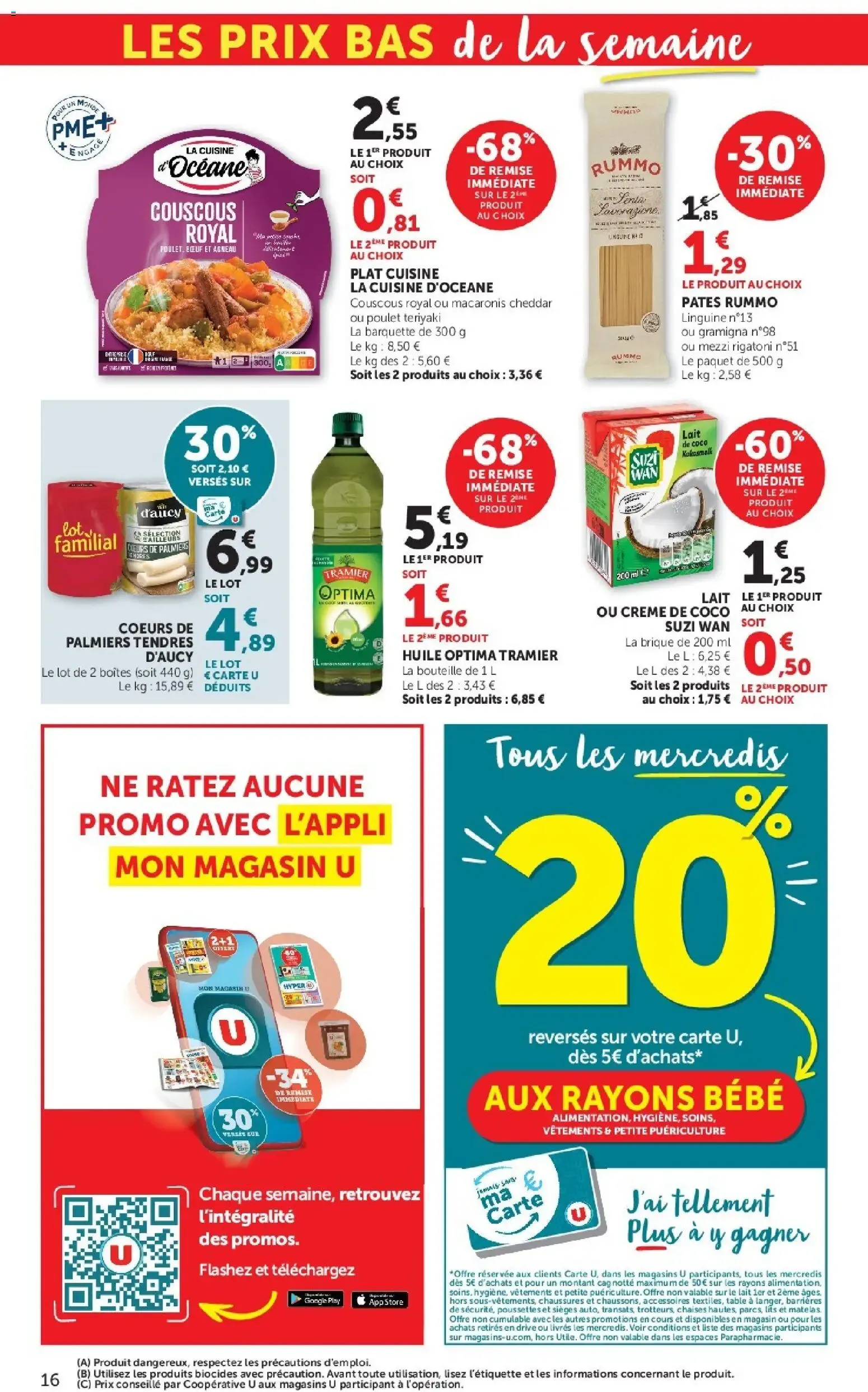 U Express - Coup d'envoi des prix bas du 9 juin au 21 juin 2026 - Catalogue page 16