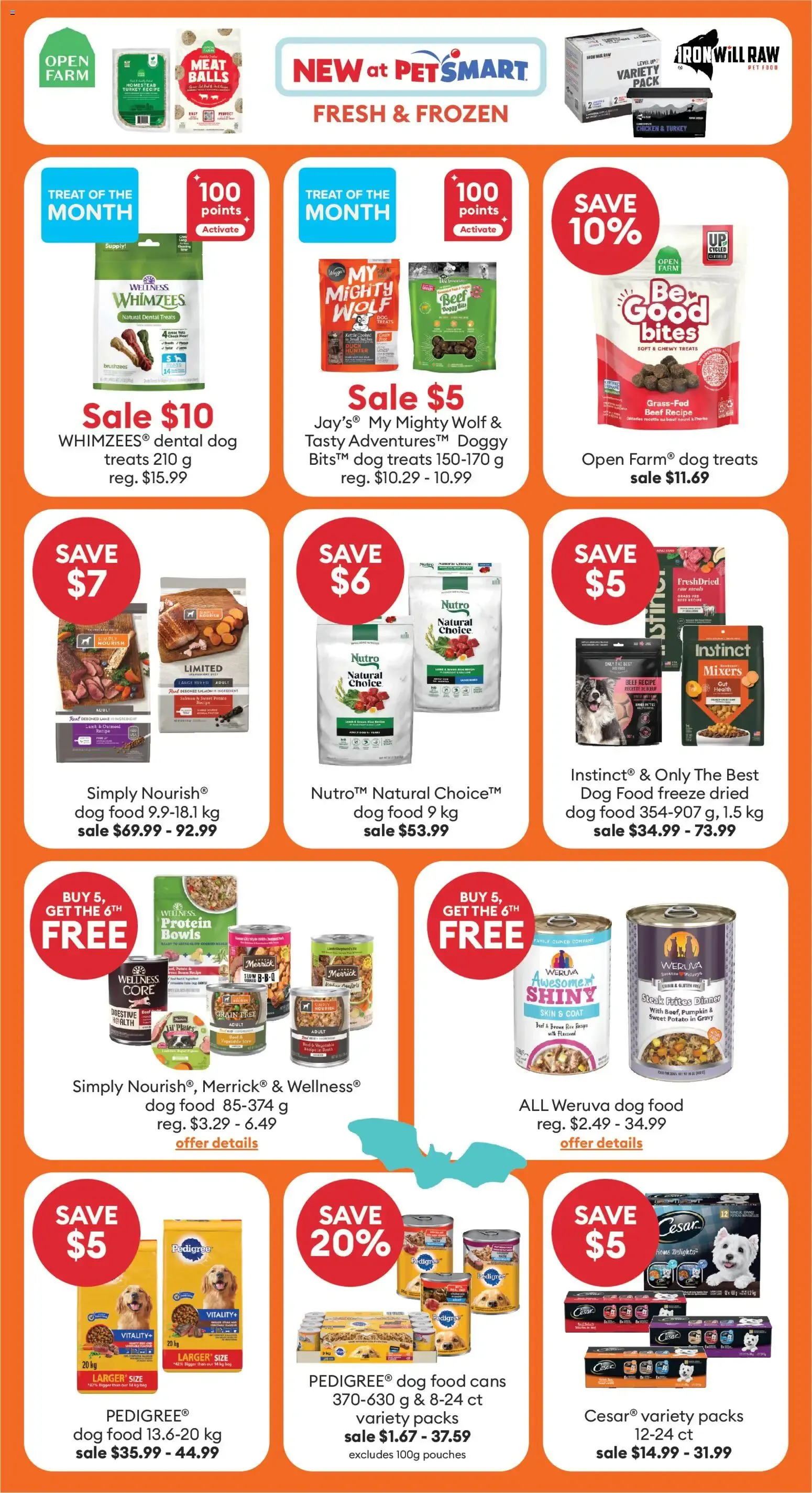 Petsmart weekly flyer / circulaire from Oct 5, 2026 > weekly specials & deals from October 5 to November 1 2026 - flyer page 3
