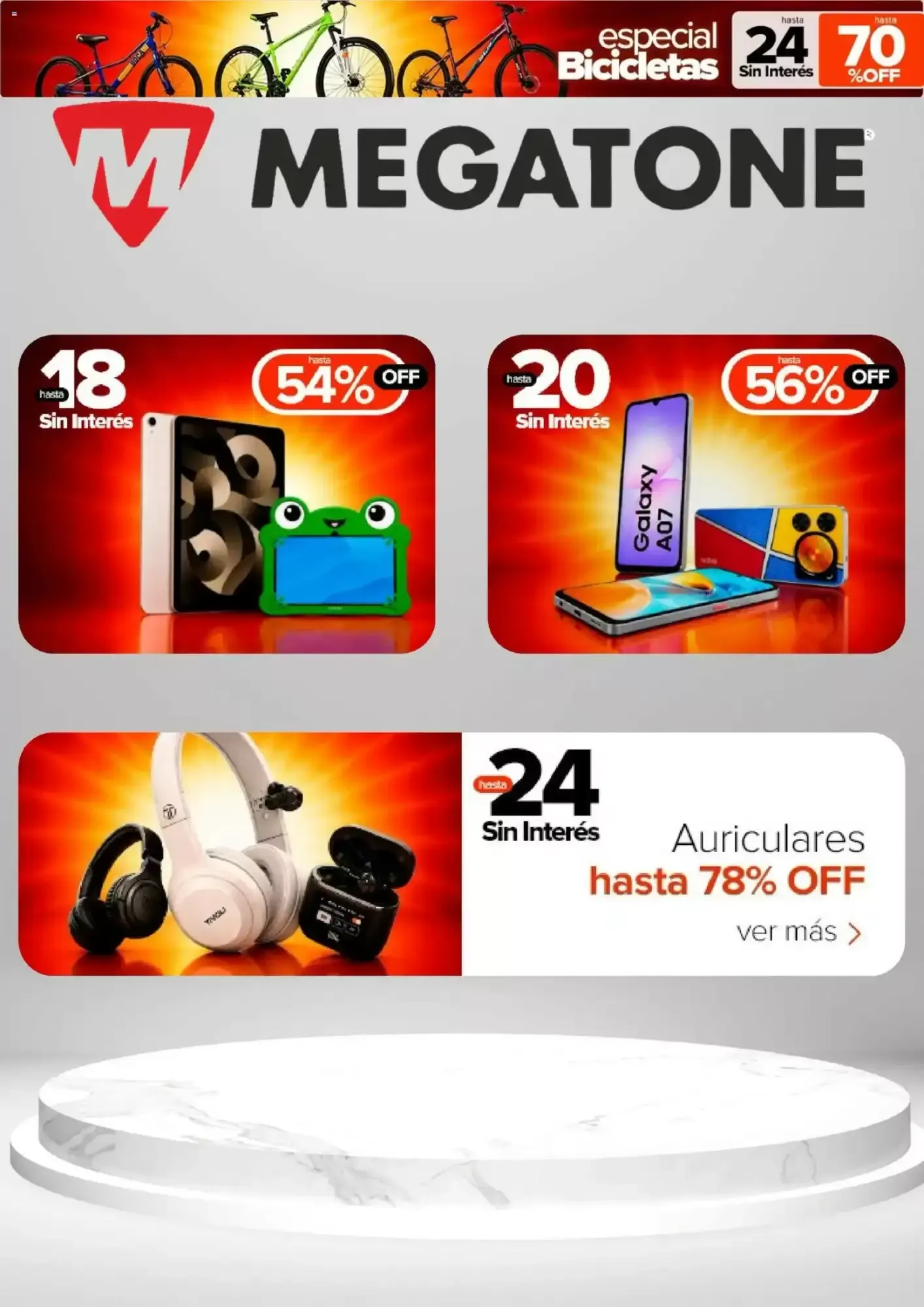 Ofertas de Catálogo Megatone 1 de septiembre al 30 de septiembre 2026 - Página 1 del catálogo