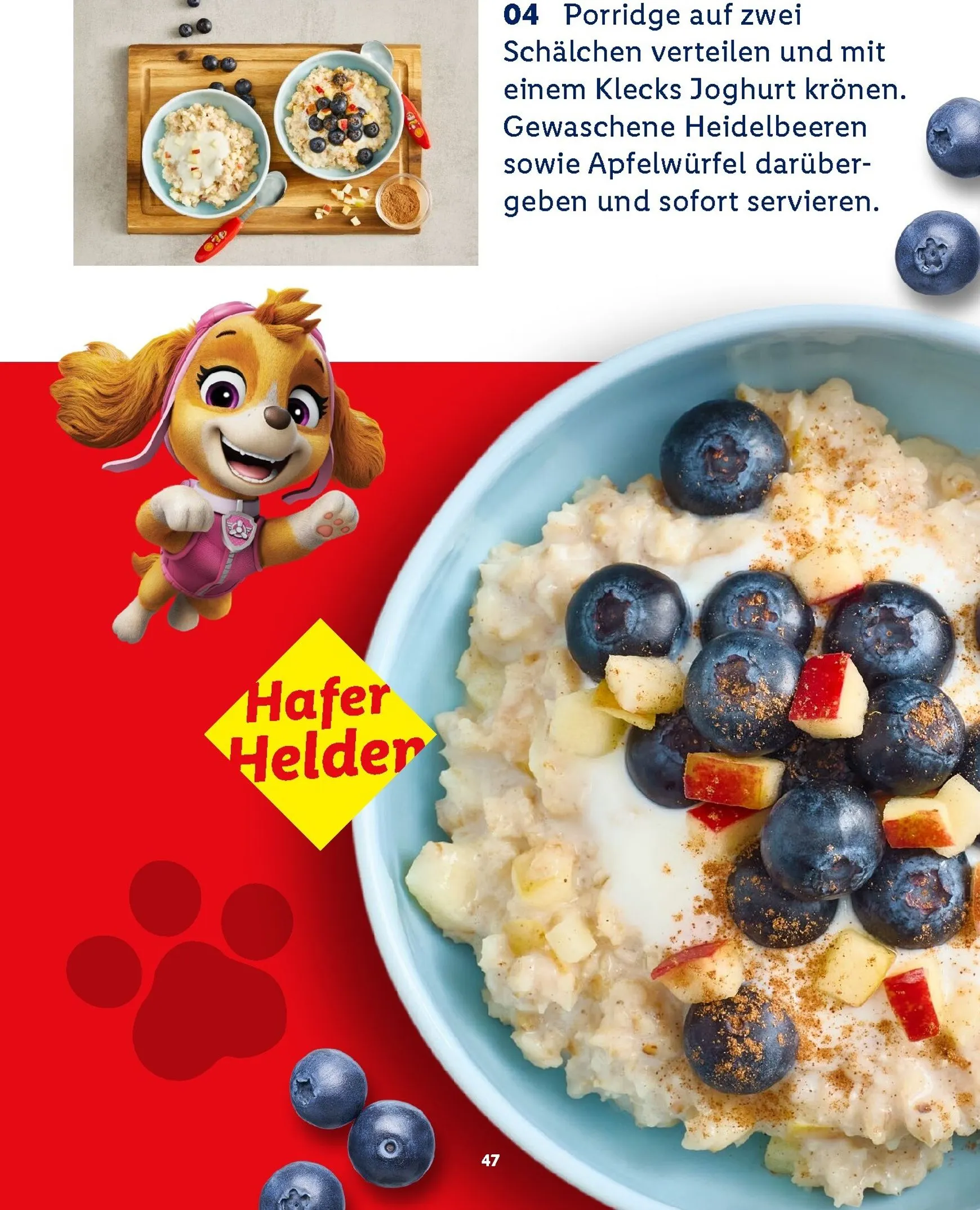Lidl - Paw Patrol Rezeptheft Prospekt – von Montag 20.07.2026 bis Sonntag 23.08.2026 von 20. Juli bis 23. August 2026 - Prospekt seite 47