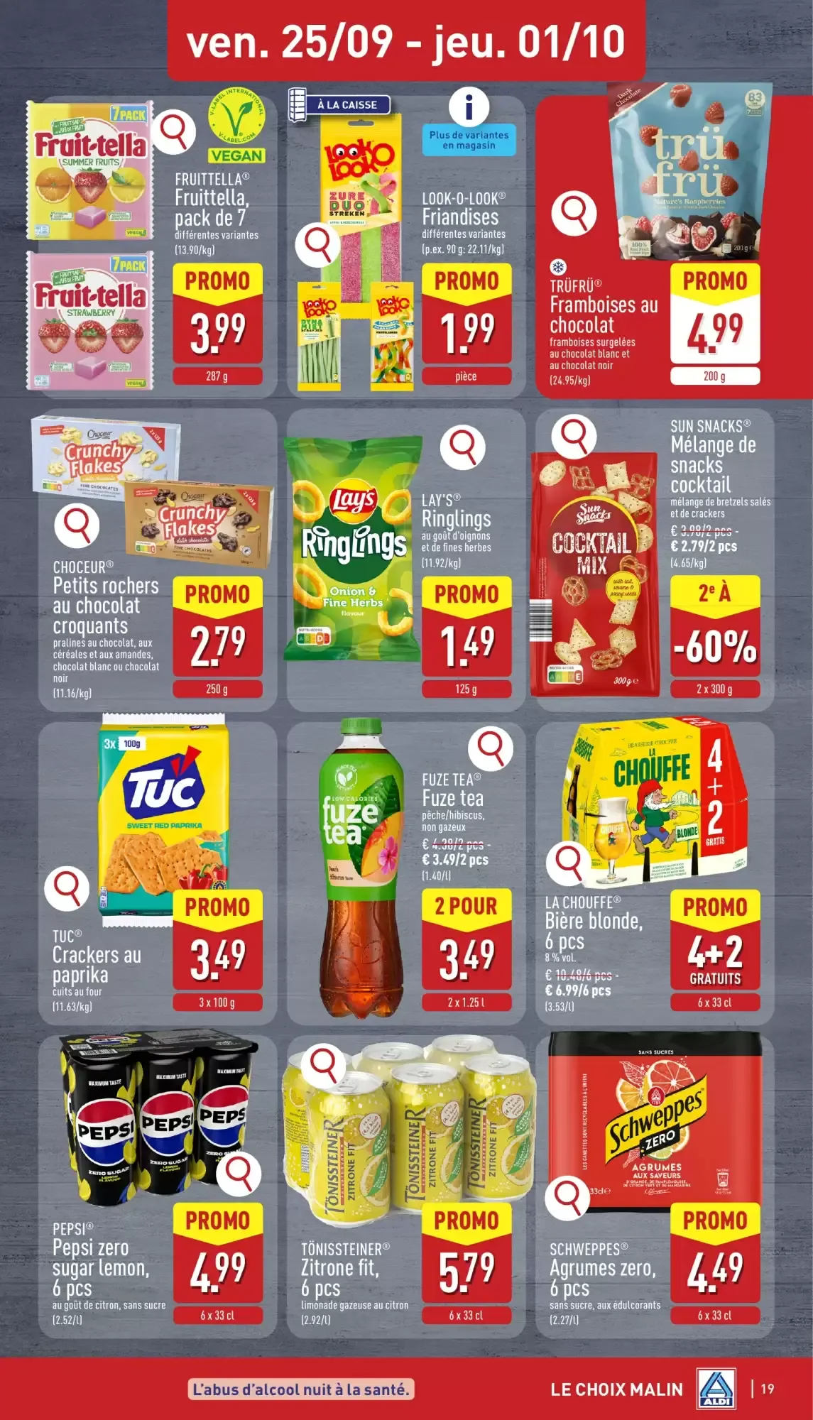 ALDI Dépliant du 21/09 au 26/09 van 21 september tot 26 september 2026 - folder pagina 19