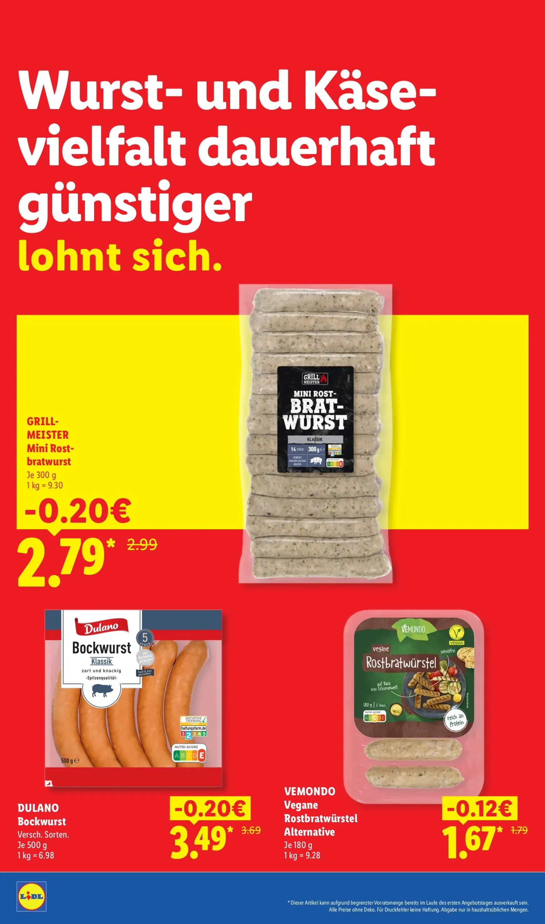 Lidl - Der Preisführer macht Deutschland dauerhaft günstiger! von 1. Juli bis 31. August 2026 - Prospekt seite 24