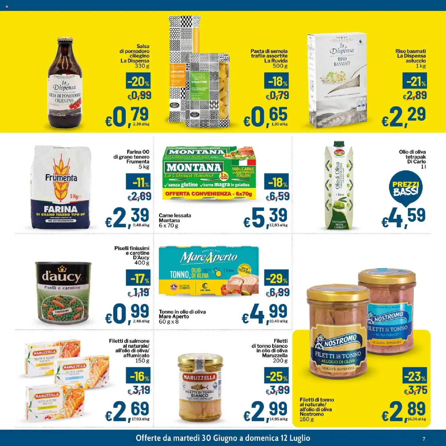 Qui Discount volantino dal 30/06/2026 - online Offerte da 30 giugno a 12 luglio di 2026 - Pagina del volantino 7